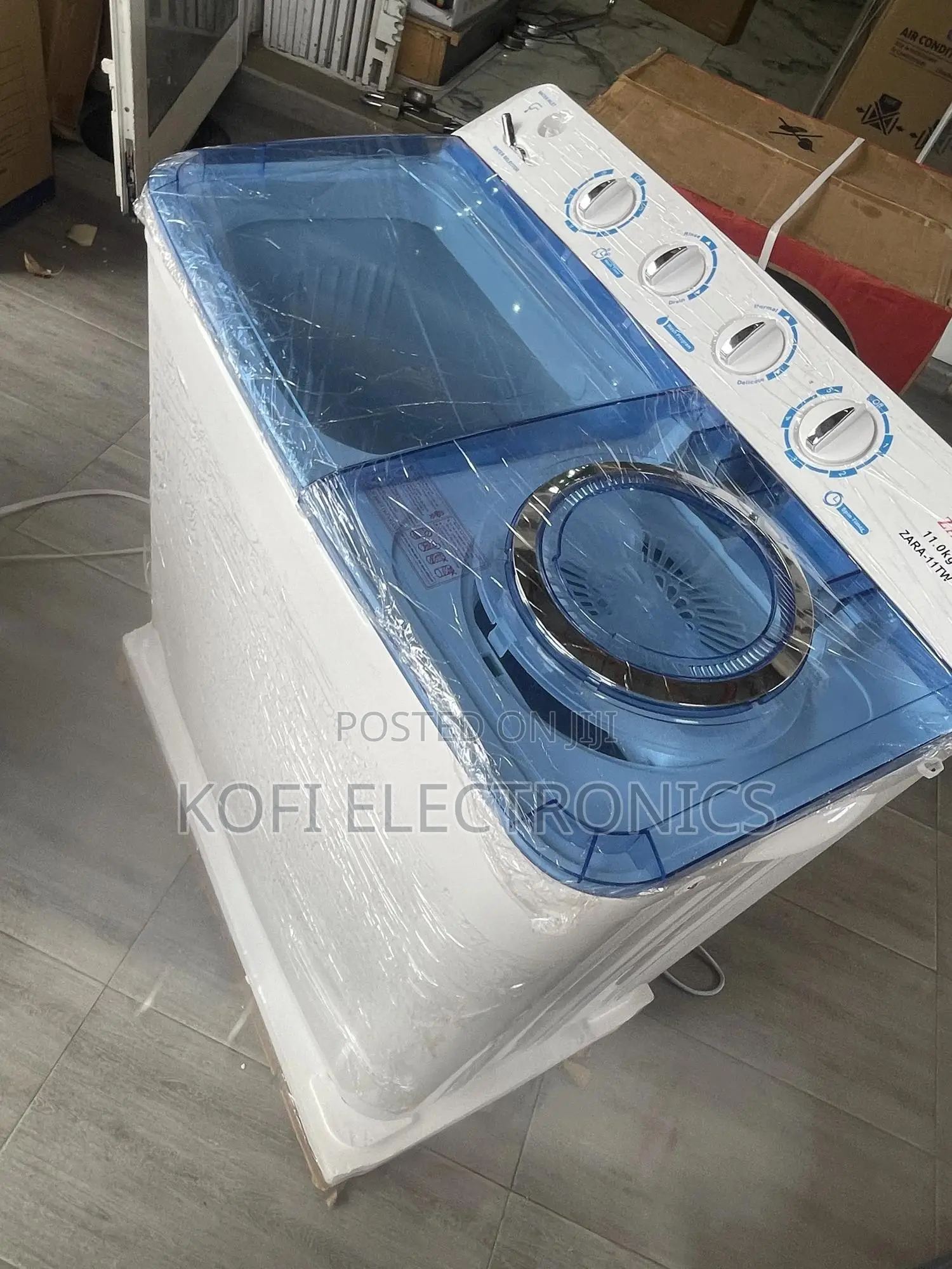 (Low Energy Consumption) Zara Washing Machine 11kg Semi Auto