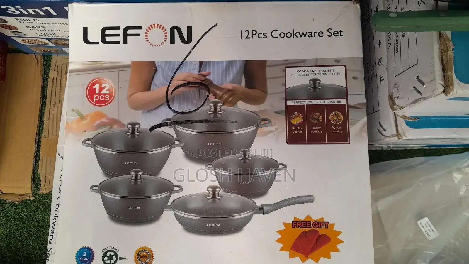 12pcs Lefon Cookware