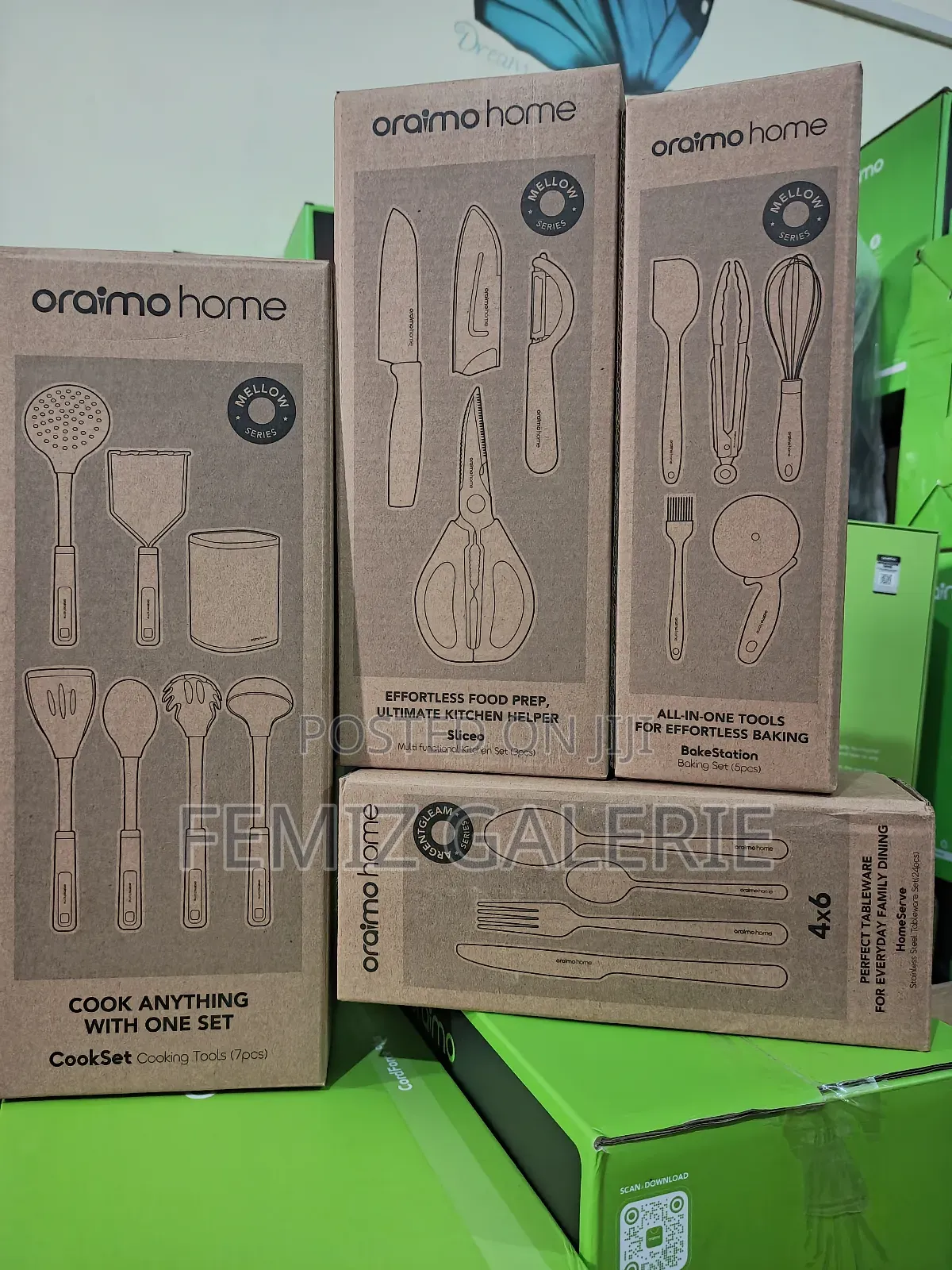 Oraimo Kitchen and Dining 4in1 Cutlery Set
