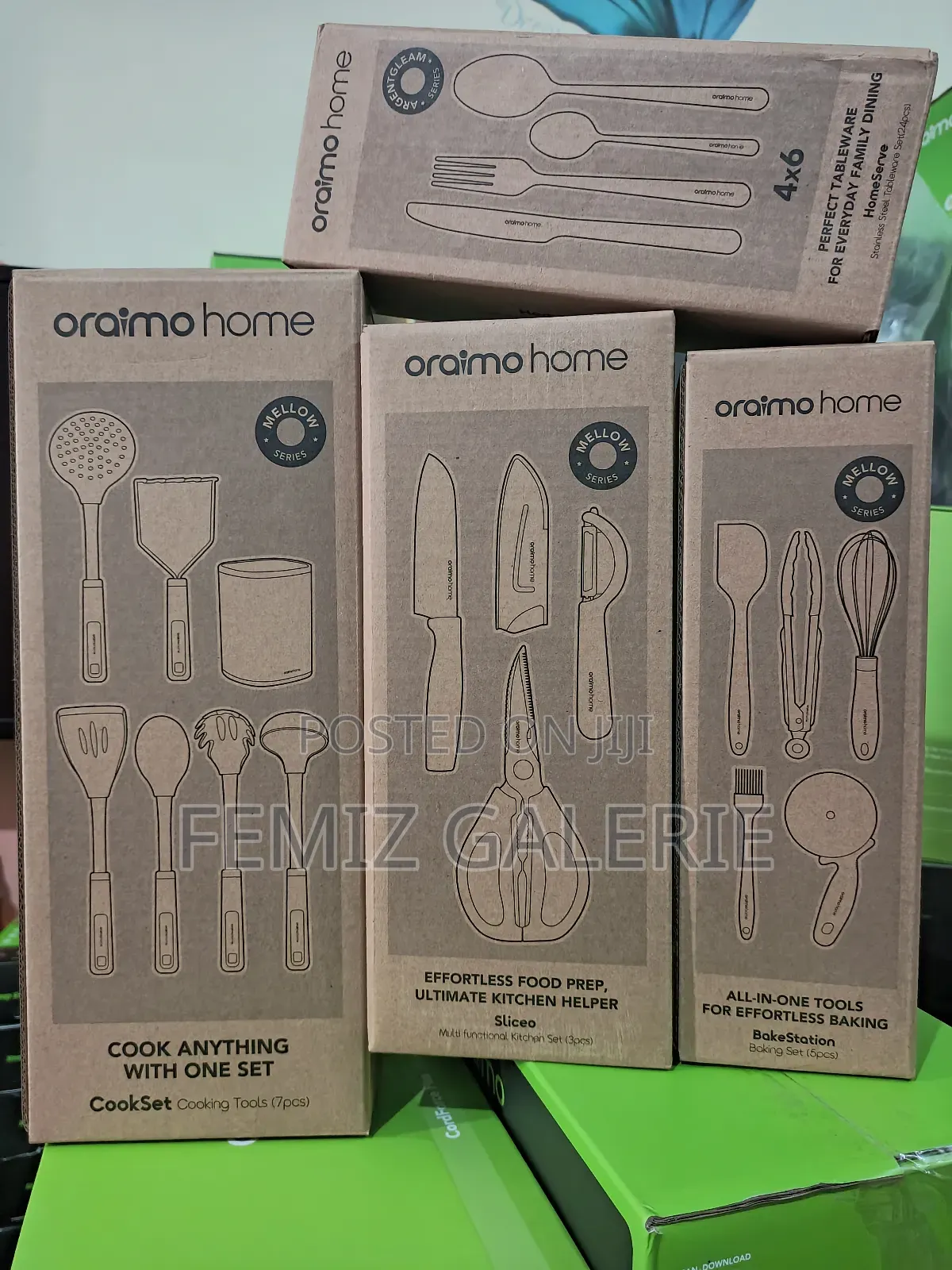Oraimo Kitchen and Dining 4in1 Cutlery Set