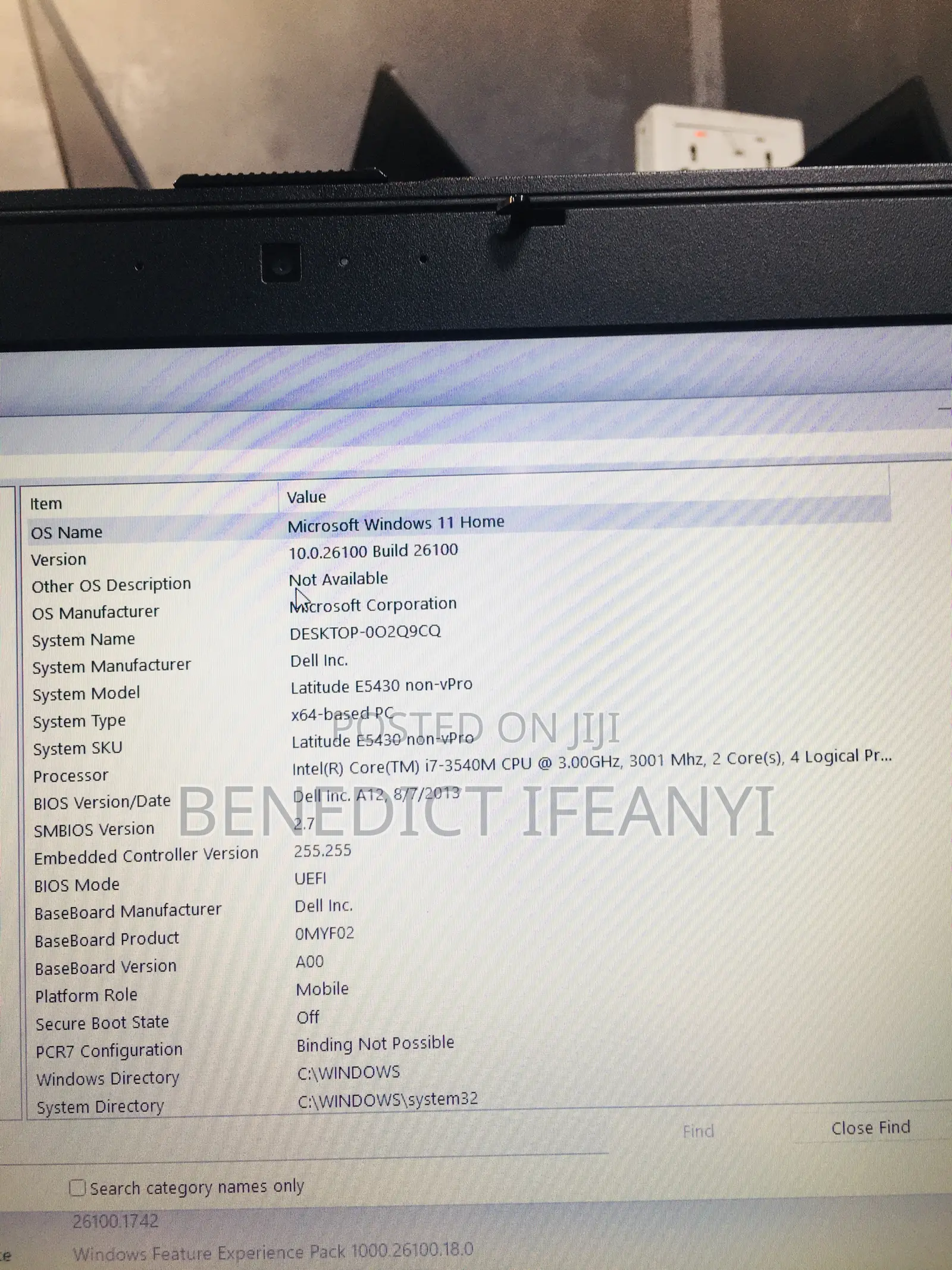 Laptop Dell Latitude E5430 8GB Intel Core I7 HDD 320GB