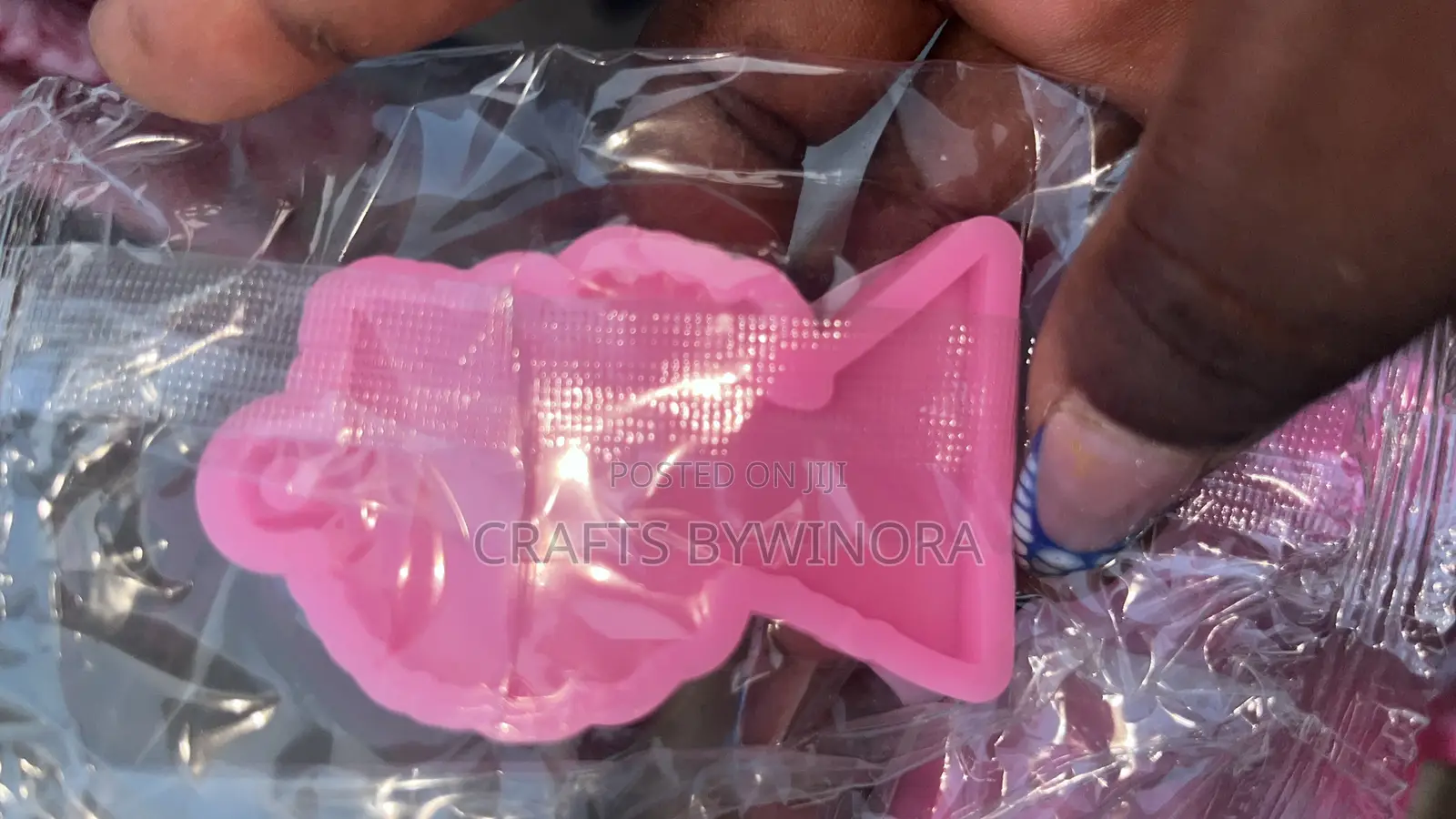 African Pendent Mold – Single Piece