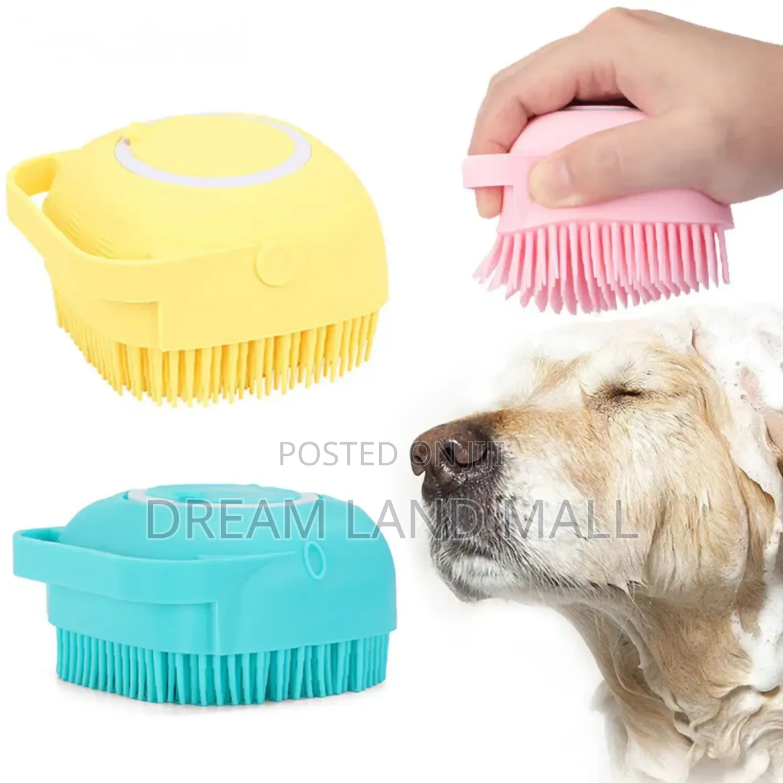 Dog Silicone Bathing Brush