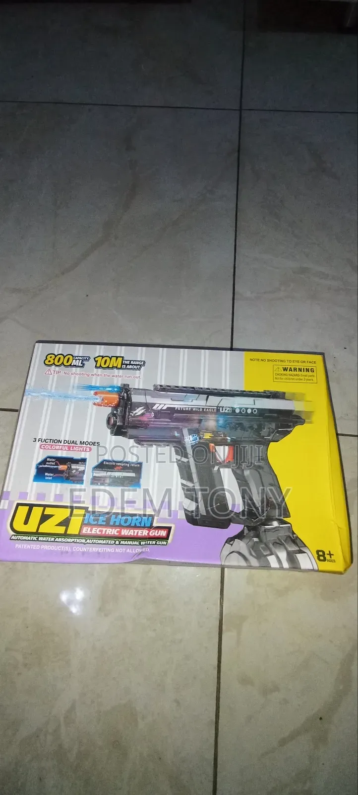 Future Wild Eagle Uzi Ice Horn Electric Water Gun