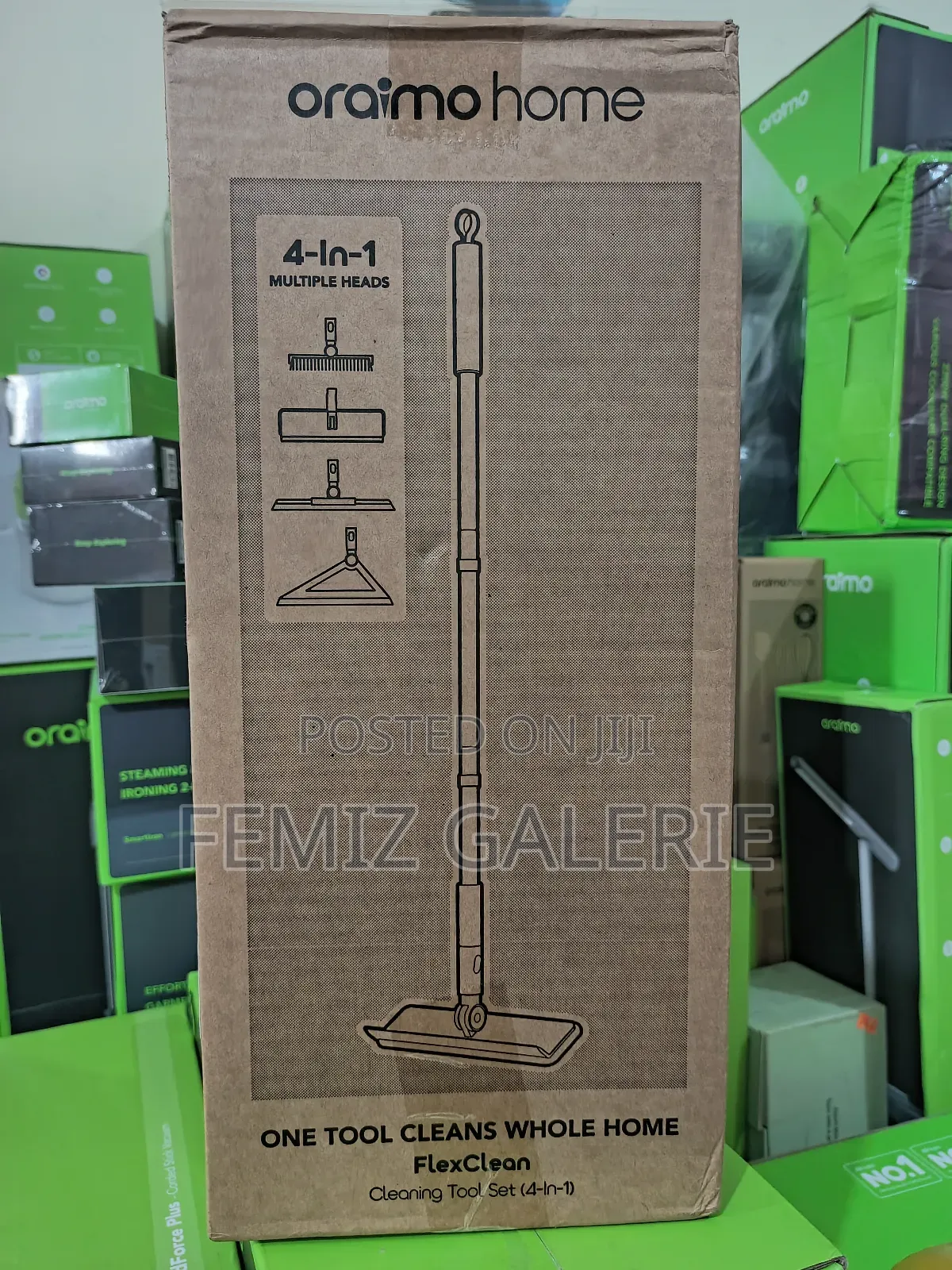 Oraimo Flexclean 4in1 Multi-Functional Corner-Cleaning Tool Set