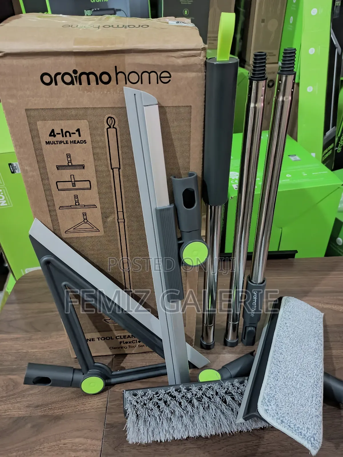 Oraimo Flexclean 4in1 Multi-Functional Corner-Cleaning Tool Set