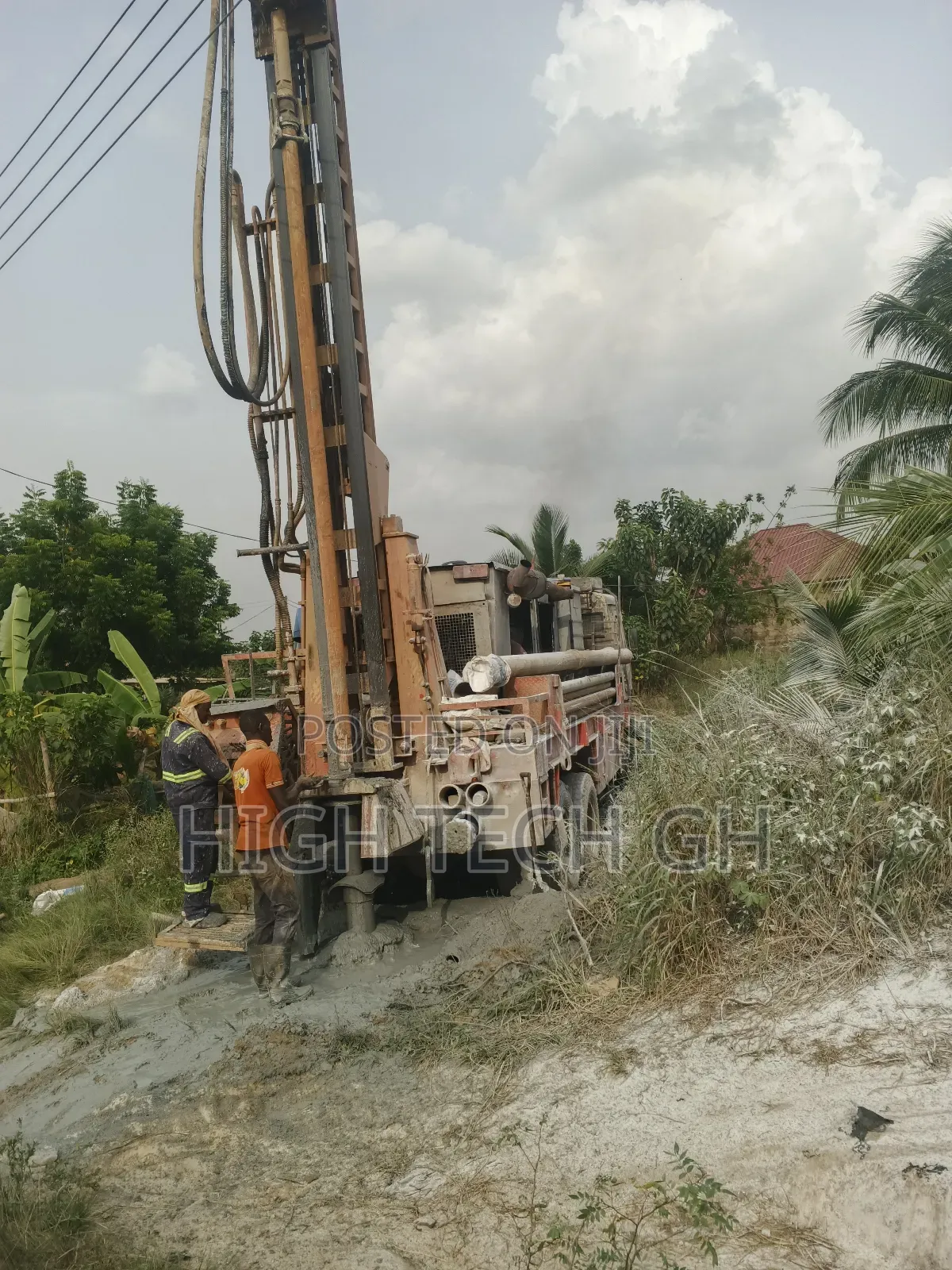 Borehole Drilling Only With Free Sitting