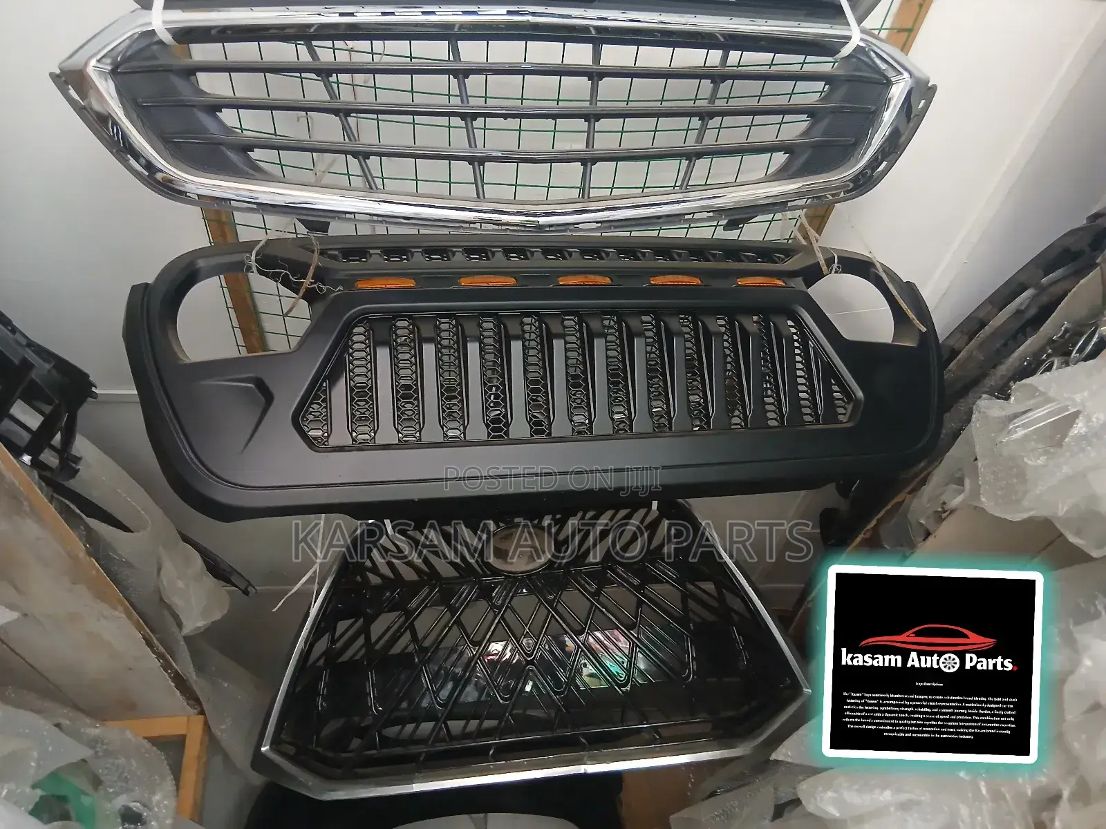 Jeep Grille With Light From 2018 and Going