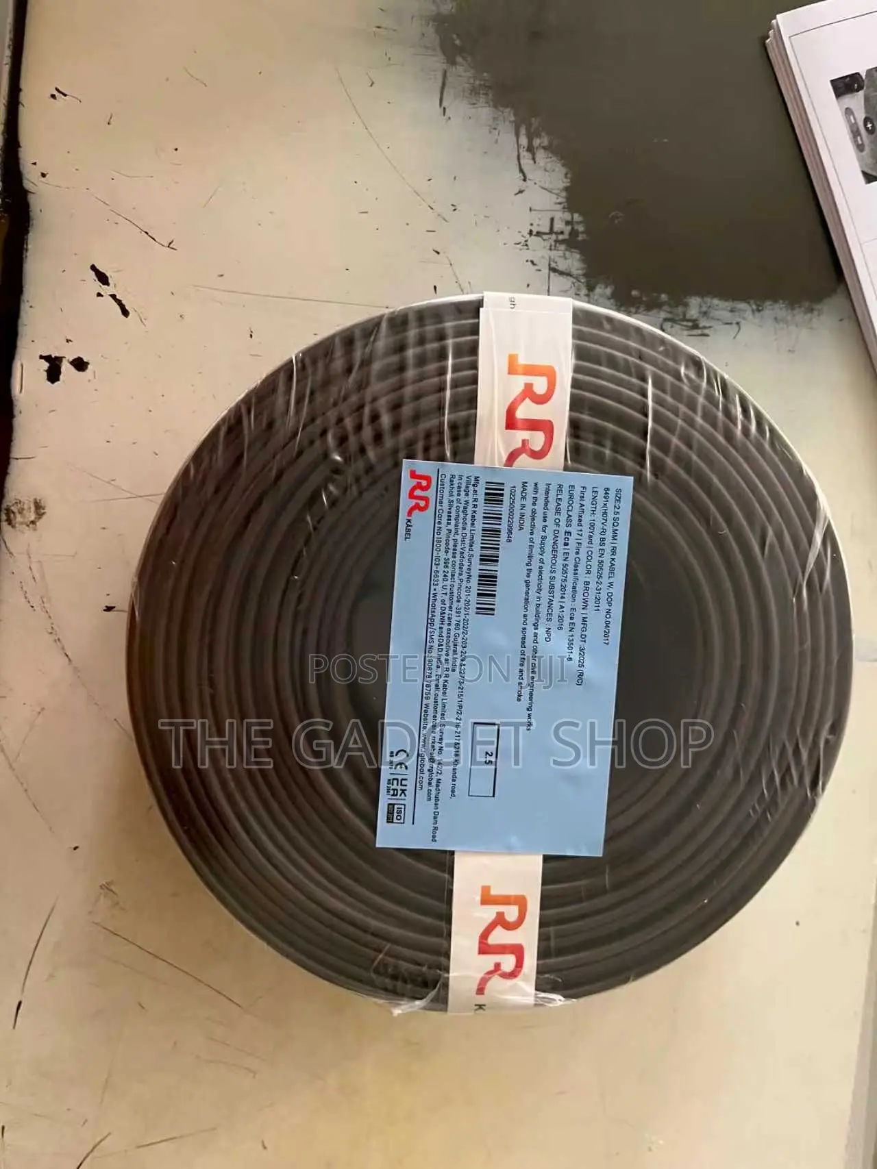 Rr Cable Pure Copper 2.5mm