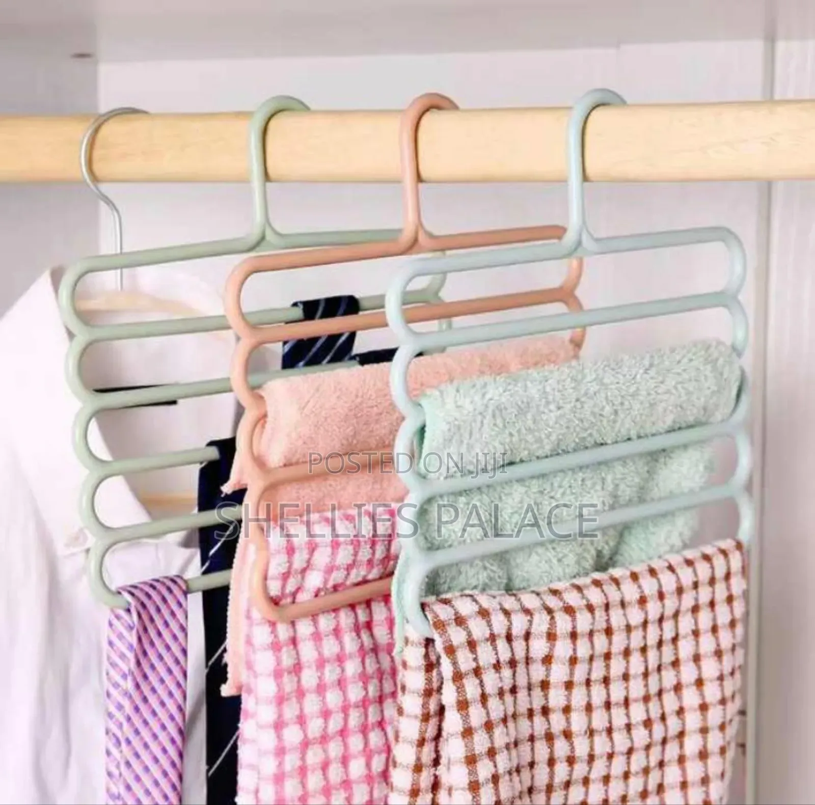 Multifunctional Magic S Shaped Multi Layer Clothing Rack