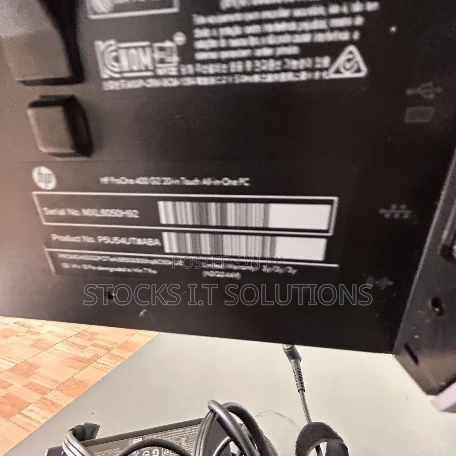 Desktop Computer HP ProOne 400 8GB Intel Core i5 HDD+SSD 500GB