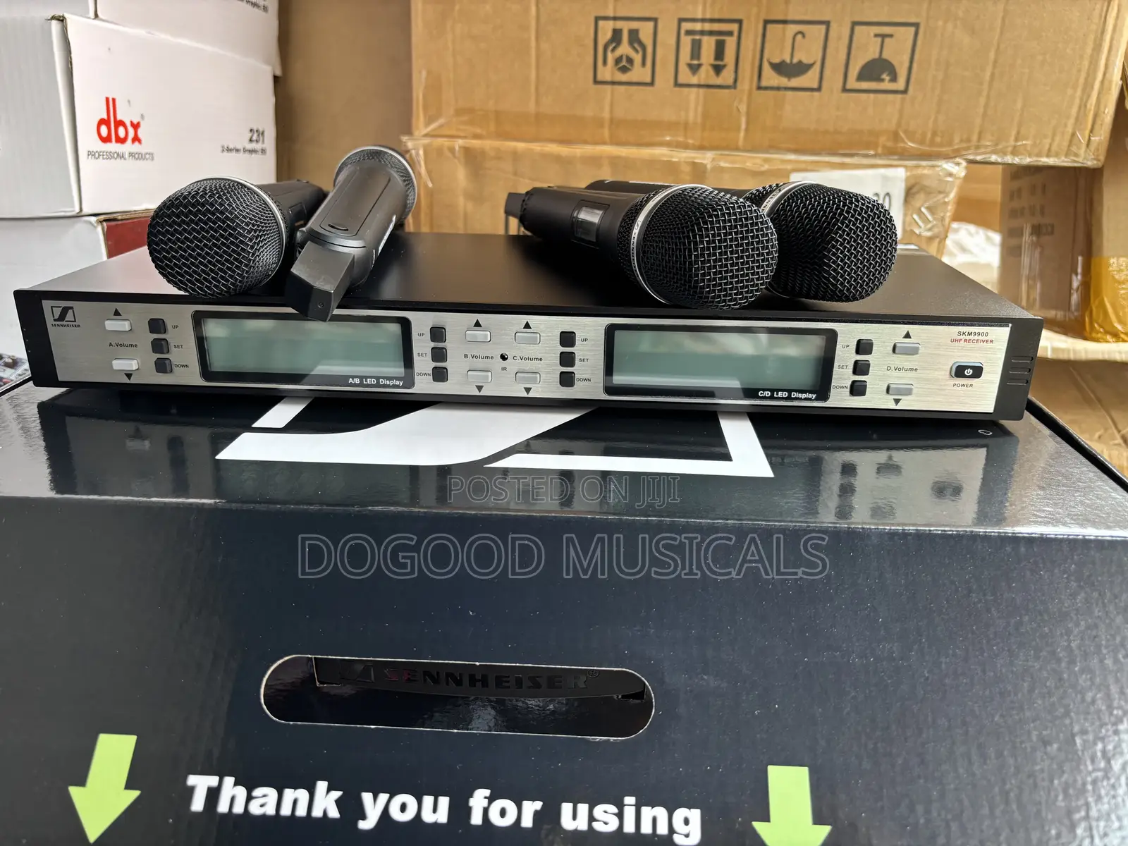 Sennheiser Skm-9900 4-in-1 Digital Wireless Micorphone