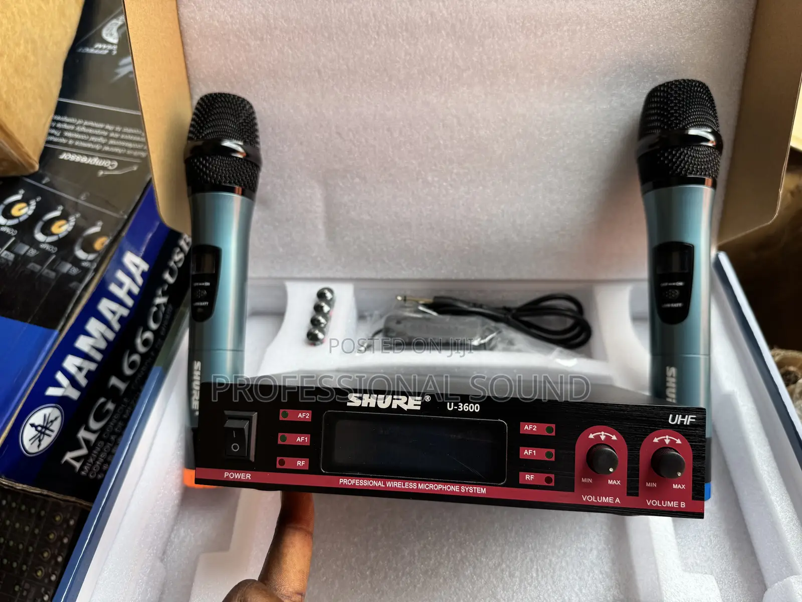 Shure U-3600 Professional Wireless Microphone System.