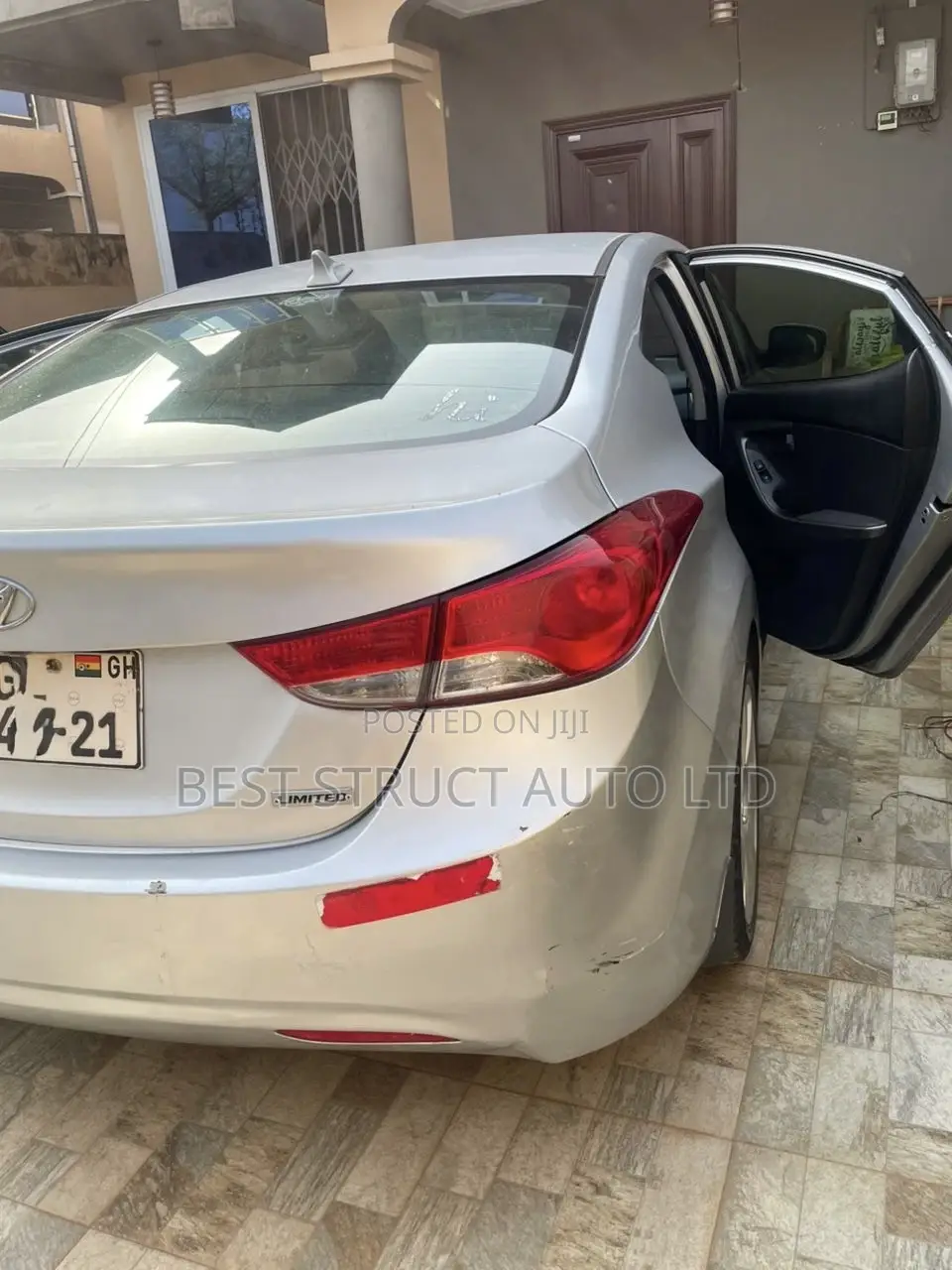 Hyundai Elantra Limited Sedan FWD (1.8L 4cyl 6A) 2013 Gray