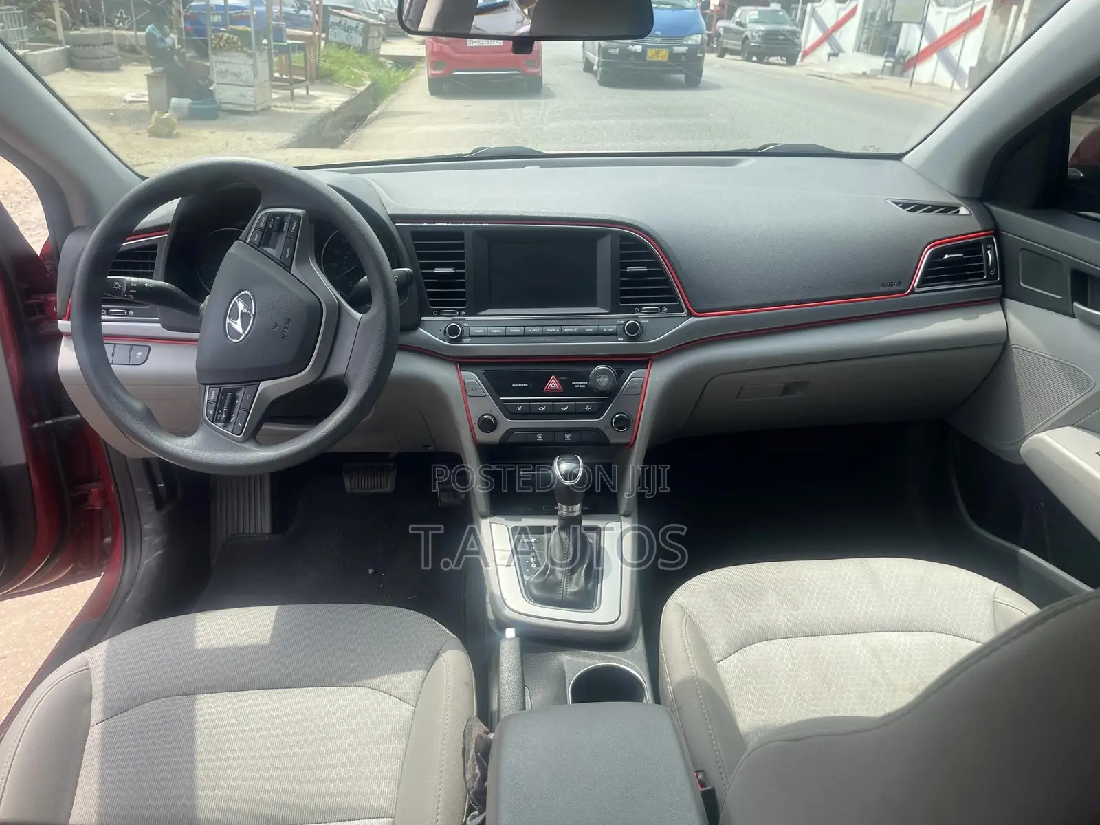 Hyundai Elantra Sport 2018 Red
