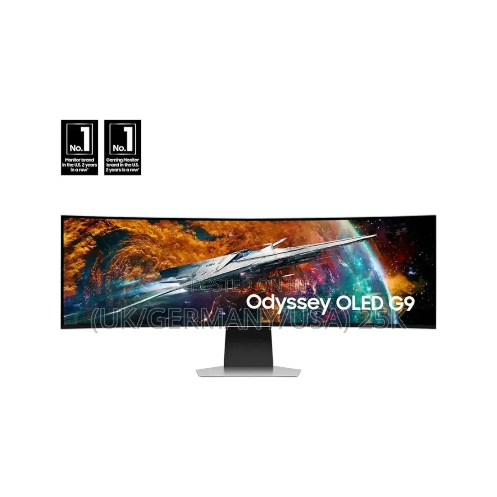 Samsung Odyssey G9 49′′ Curved Qled Monitor | 240hz, 1ms, Hdr1000