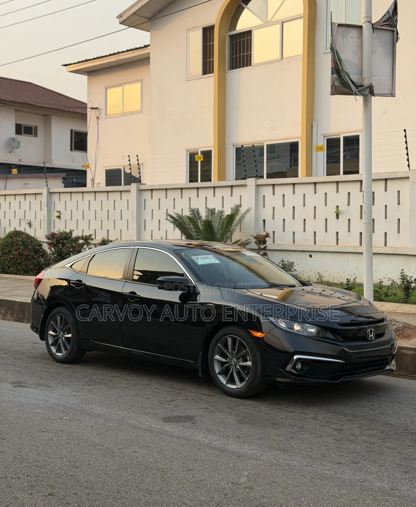 Honda Civic EX Sedan 2020 Black