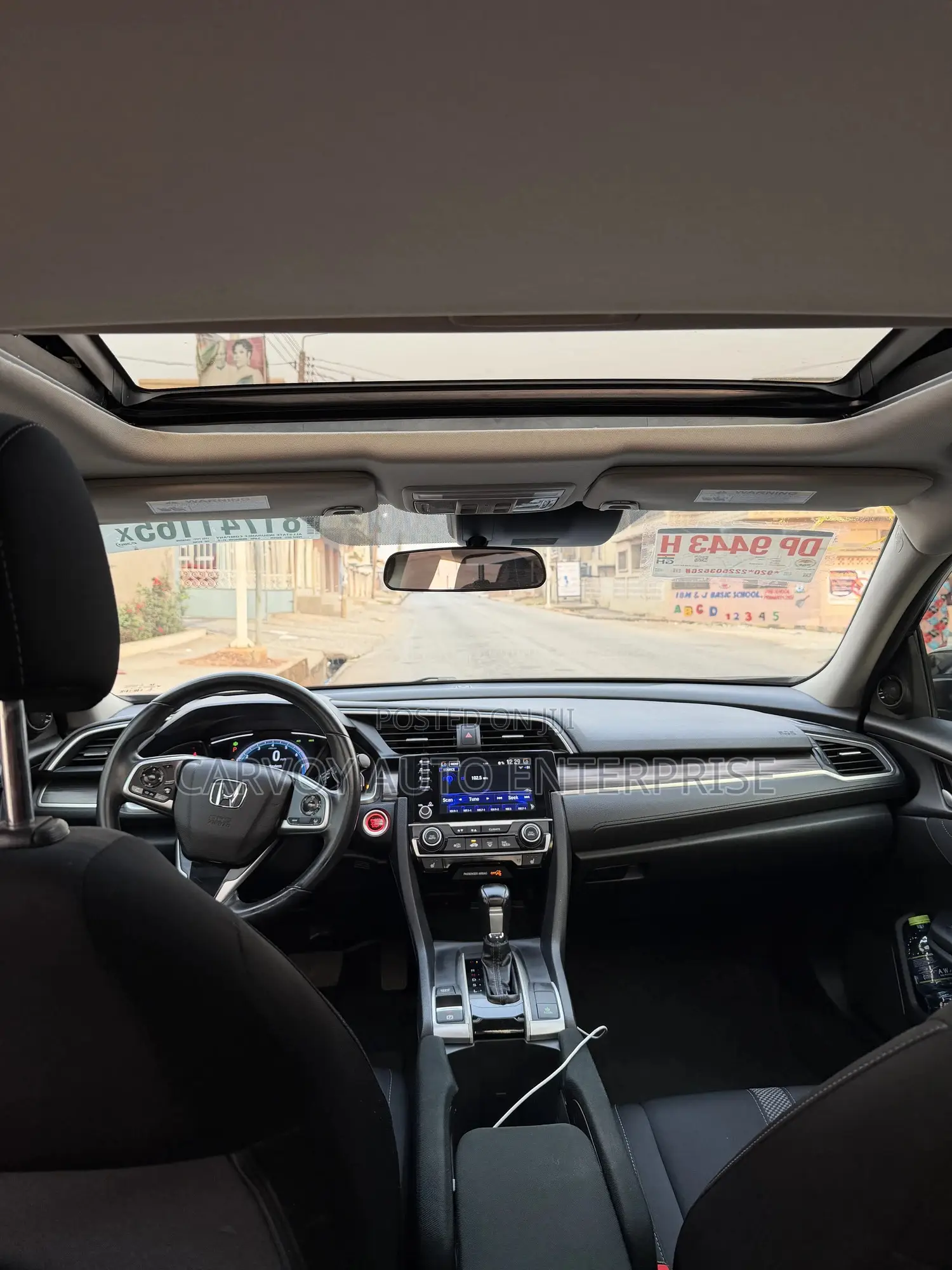 Honda Civic EX Sedan 2020 Black