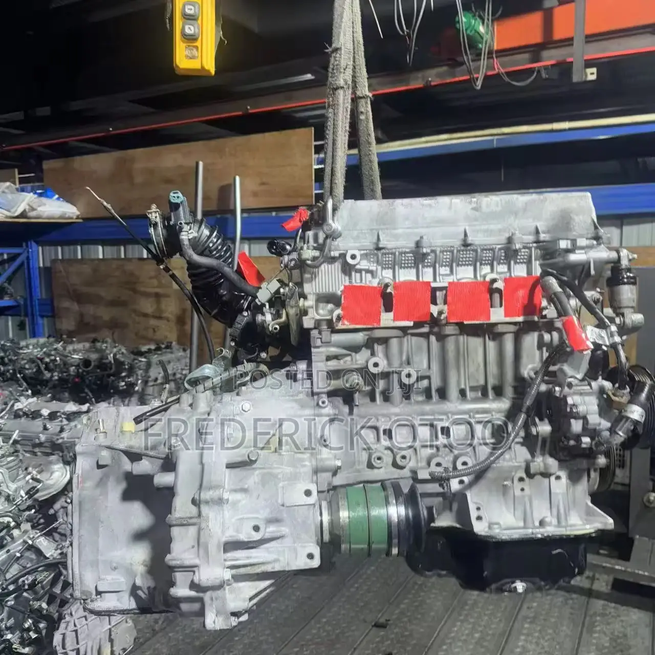 Toyota Corolla Engine With Automatic Gearbox (1zz-fe)