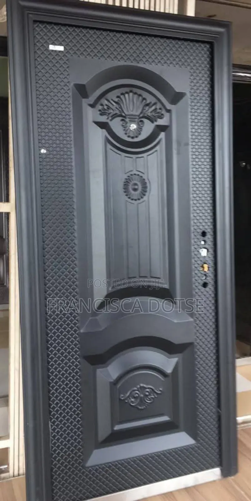 Single China Security Door With Accessories