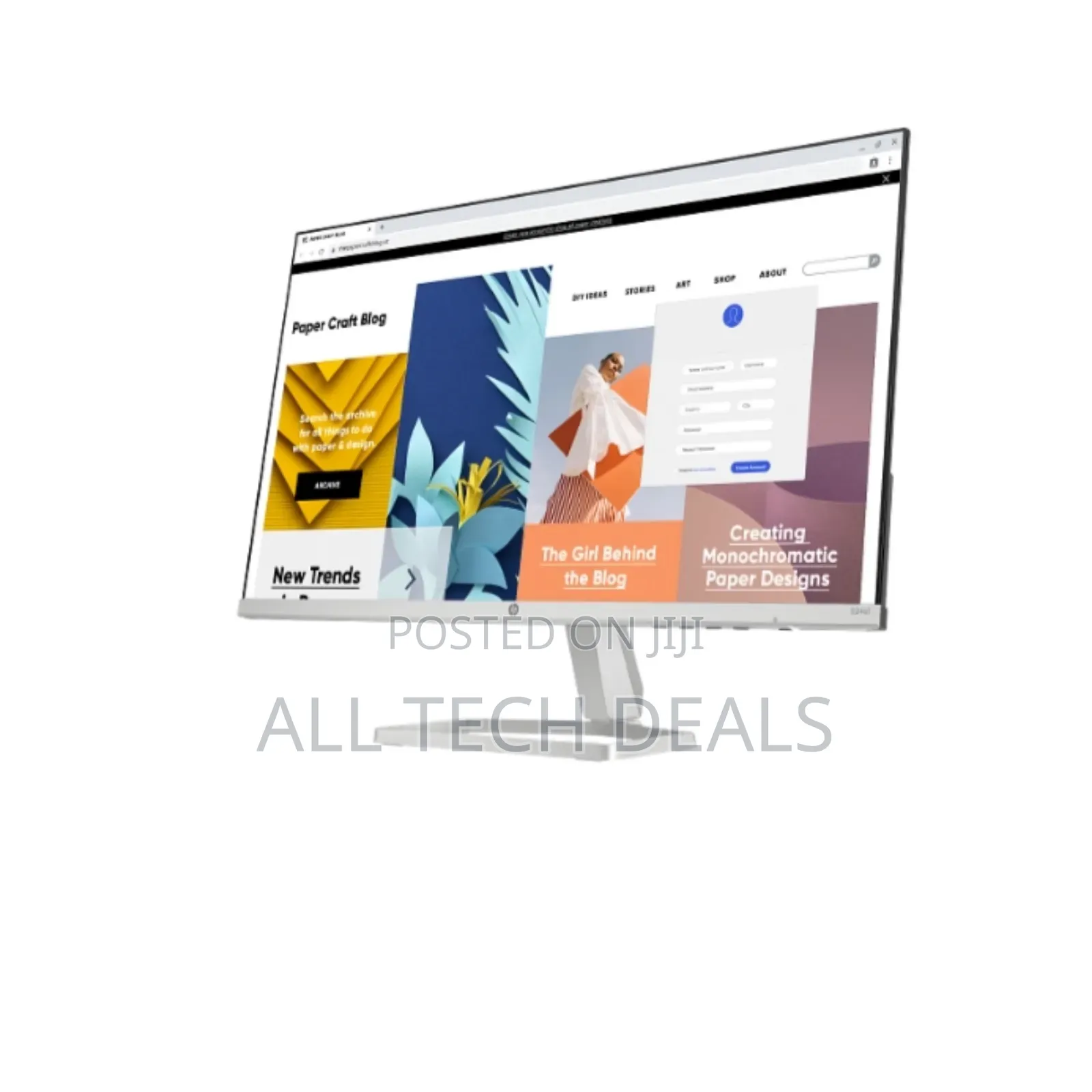 HP Series 5 24 Inch Full Hd Monitor - 524sw