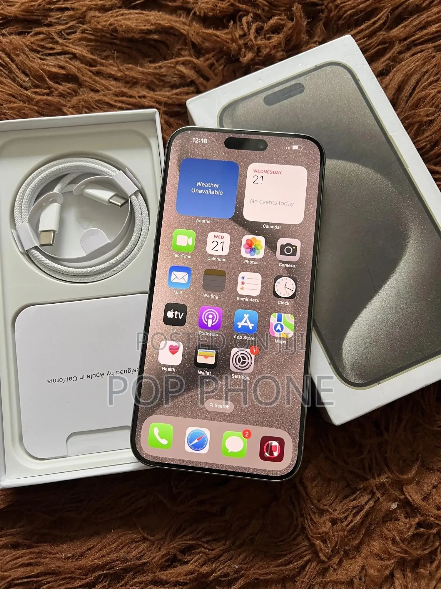 New Apple iPhone 15 Pro Max 256 GB Silver