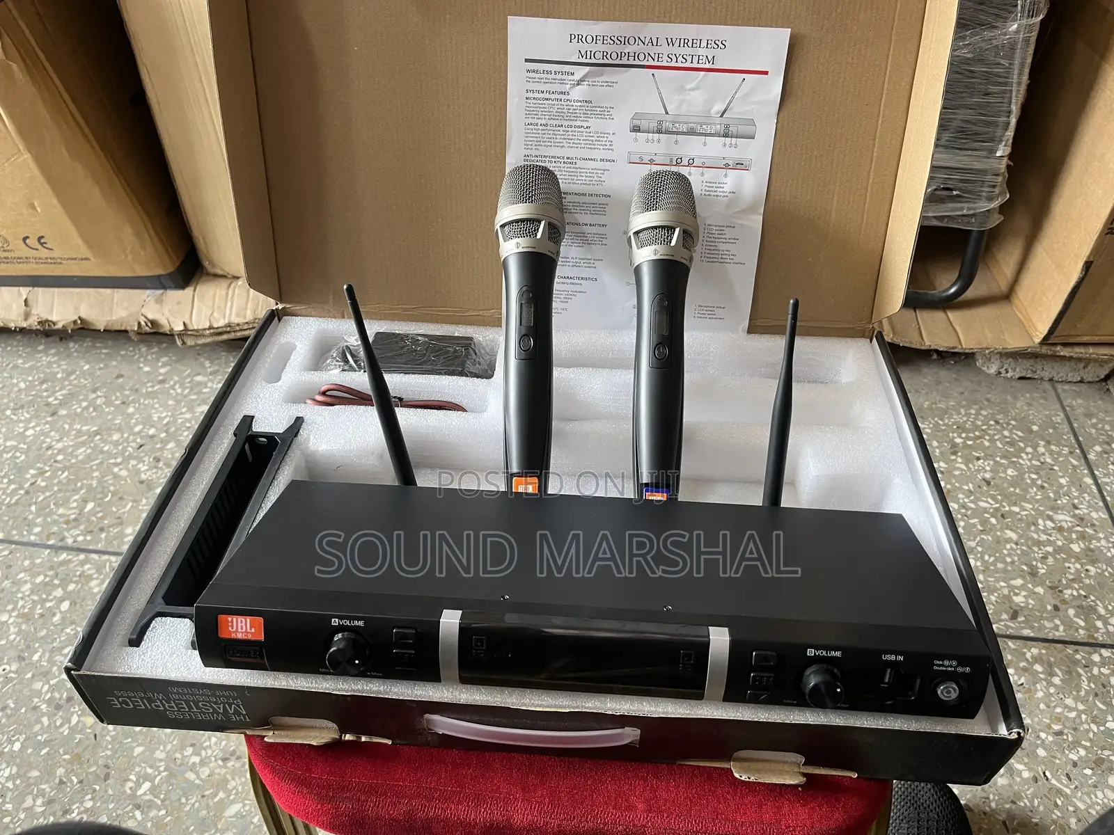 JBL Kmc9 2in1 Microphone
