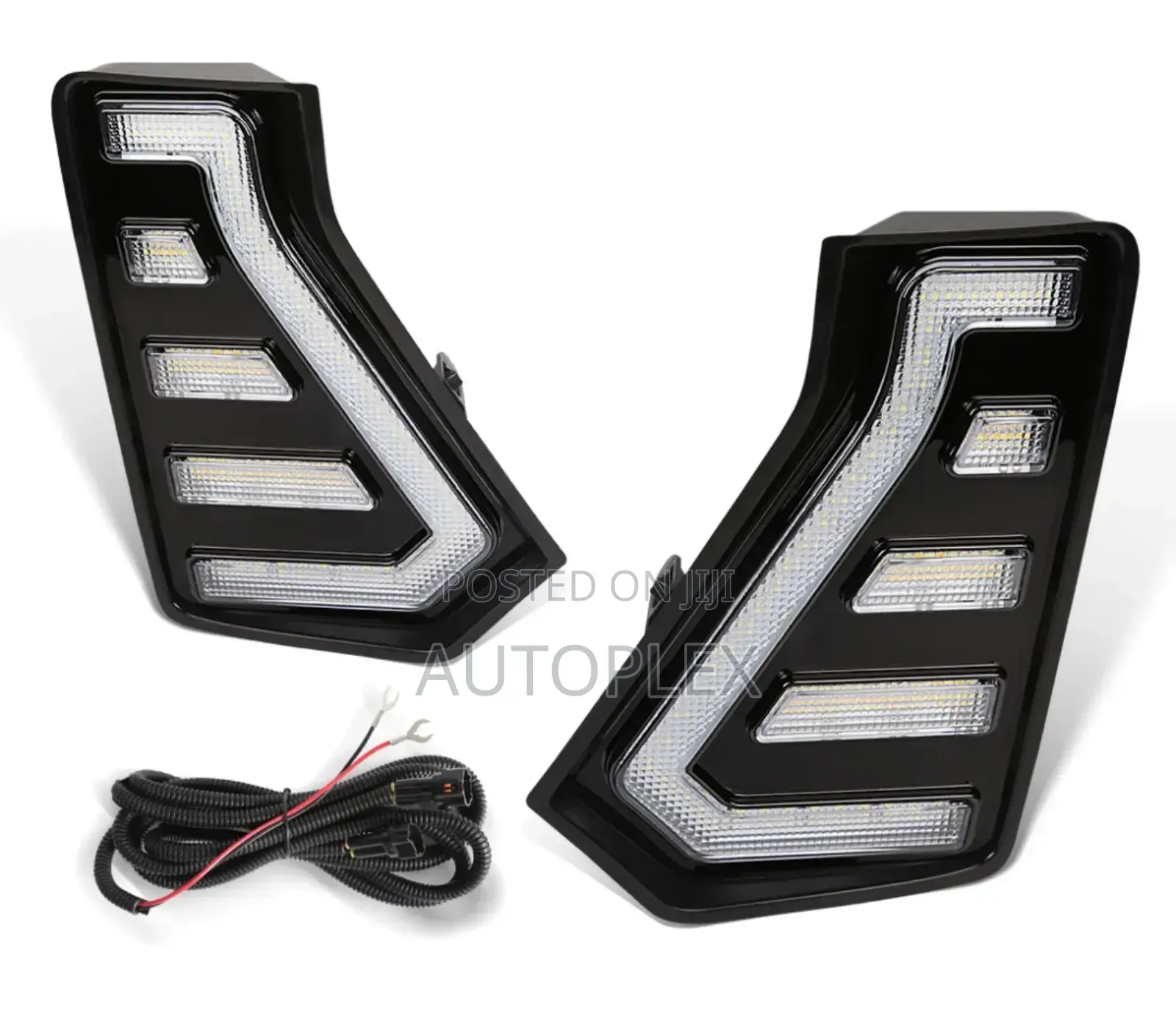 Led DRL Daytime Running Lights Fog for Light for Toyota Tacoma 2024