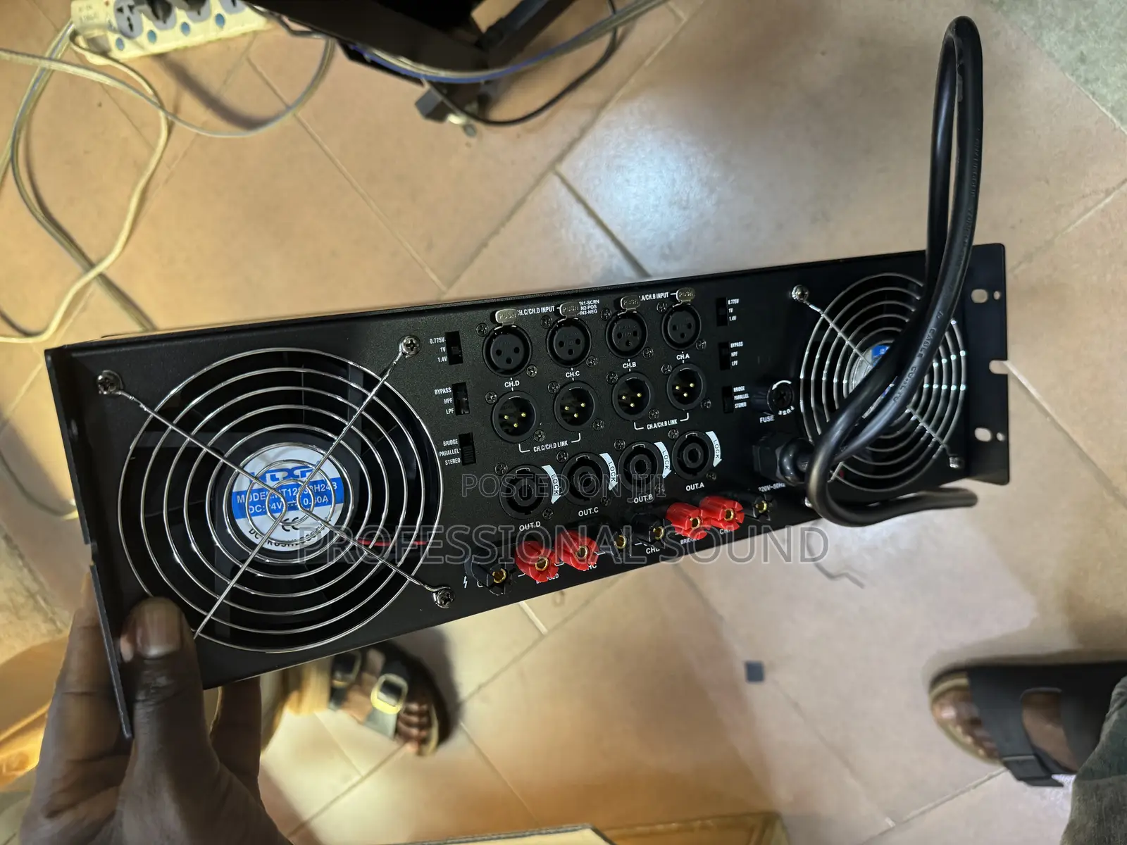 Martin Audio Mx18000watt Power Amplifier.