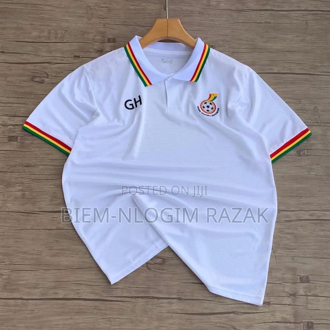 Topmost Quality Ghana Black Star Jerseys Available in Stock