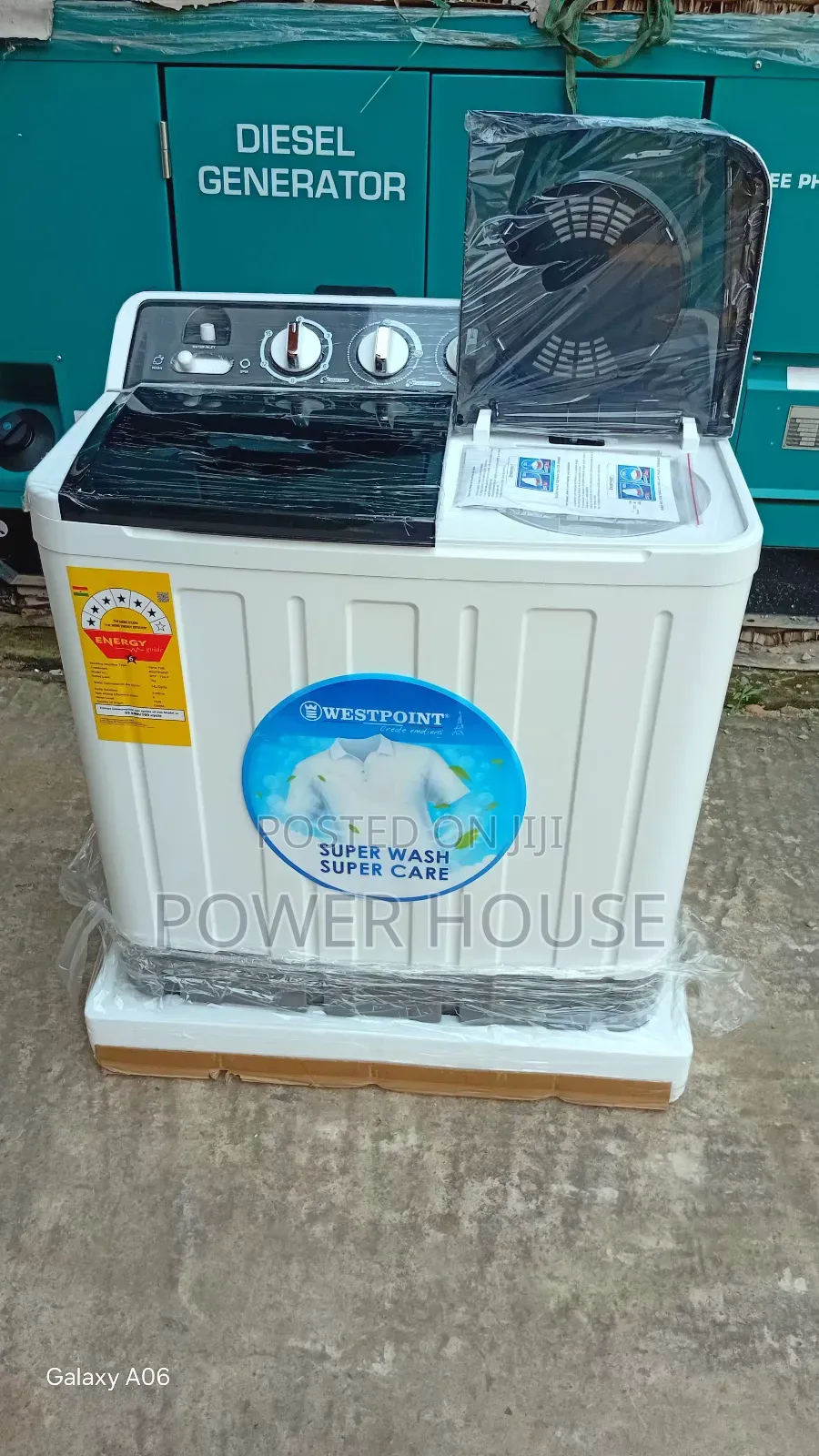 Reliable Home Washer Westpoint Super Wash 7kg 6-Star for Homes