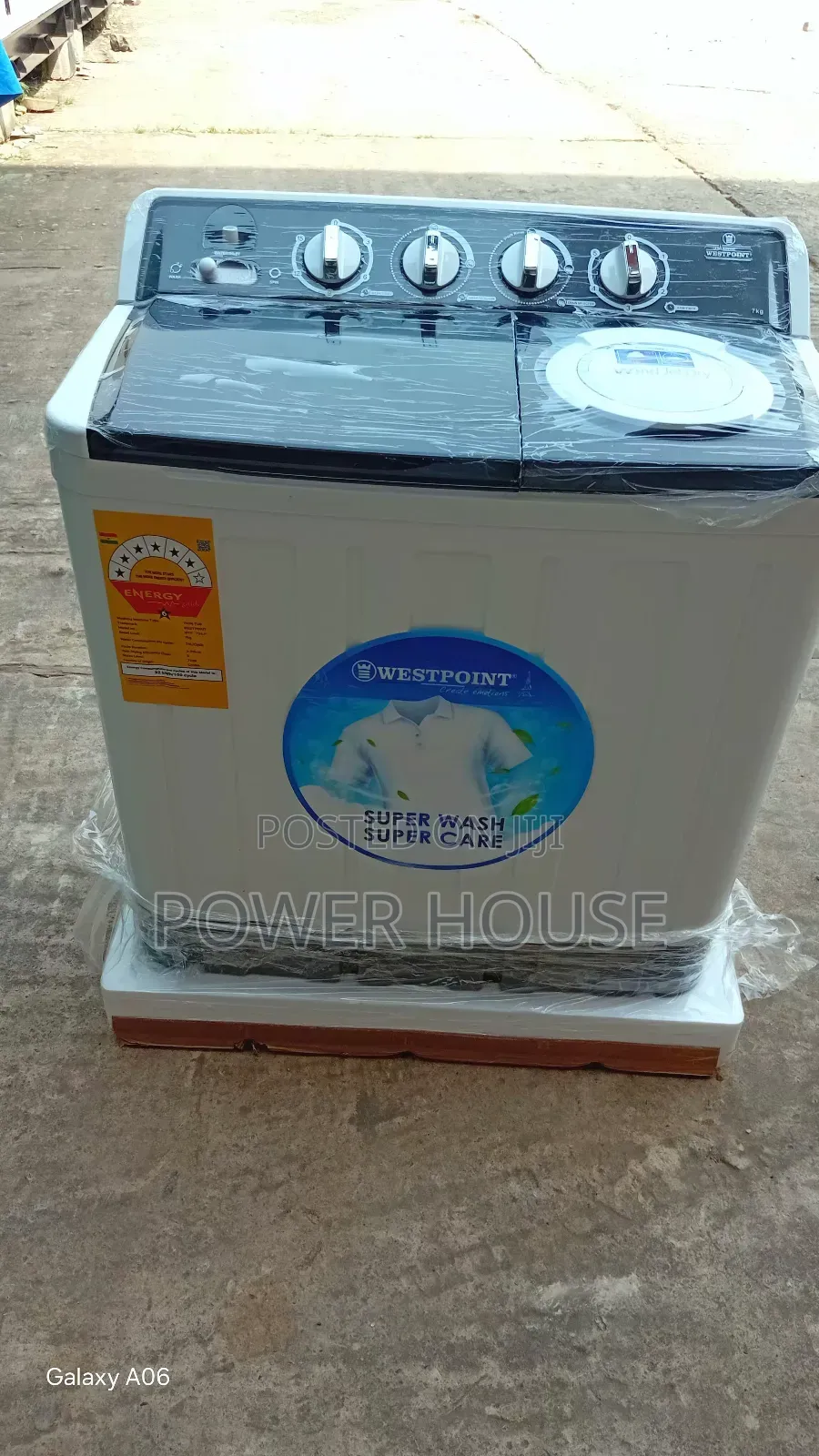 Affordable Power Westpoint Washing Machine 7kg Washing Machine