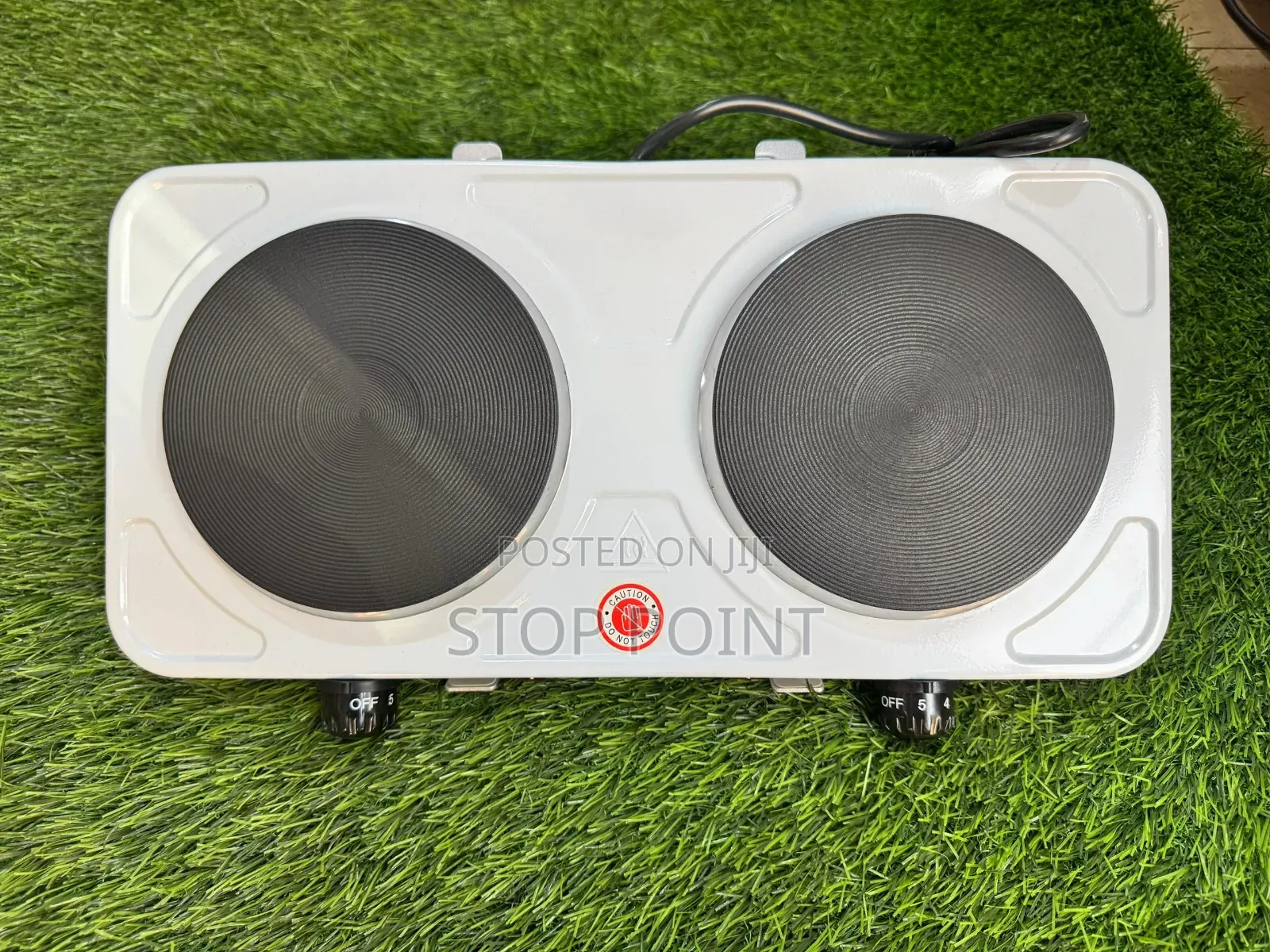 2 in 1 White Hotplate (Without Handle)