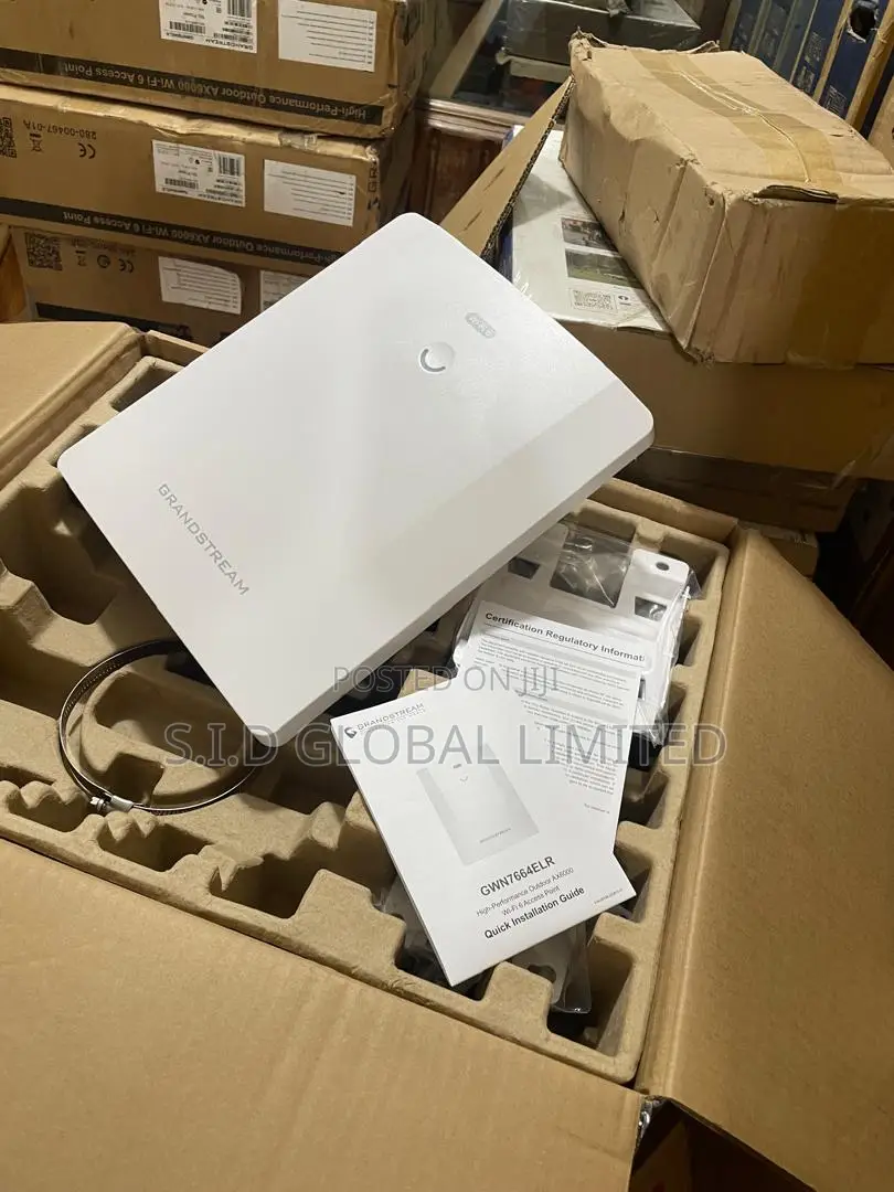 Rugged & Fast: Ip67 Weatherproof Grandstream Ax6000 Outdoor Ap