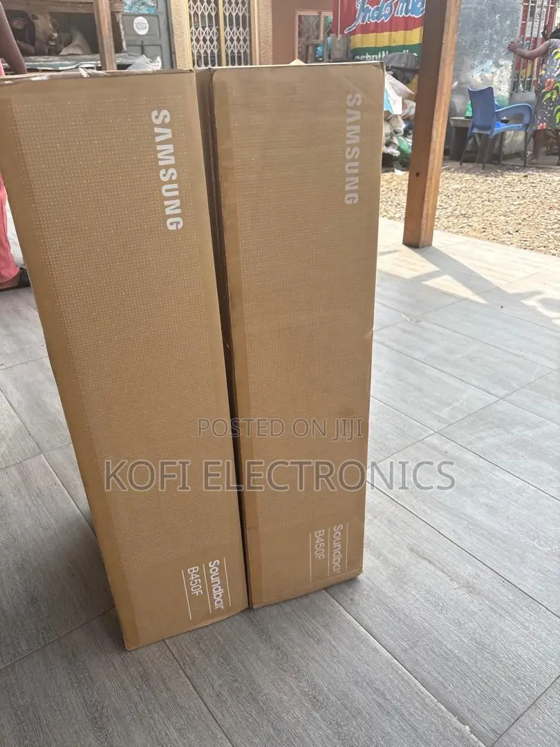 Samsung Soundbar B450f Powerful Audio Boost