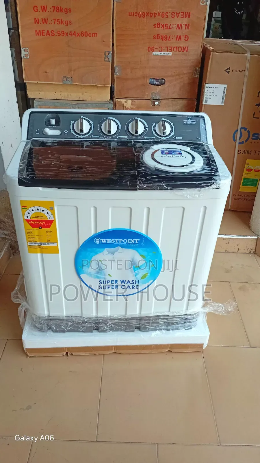 Home Essential Westpoint Super Wash Washing Machine 7kg