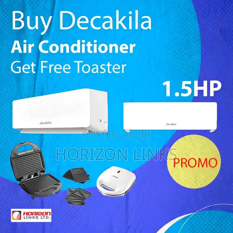 Buy Decakila Air Conditioner Get a Free Toaster