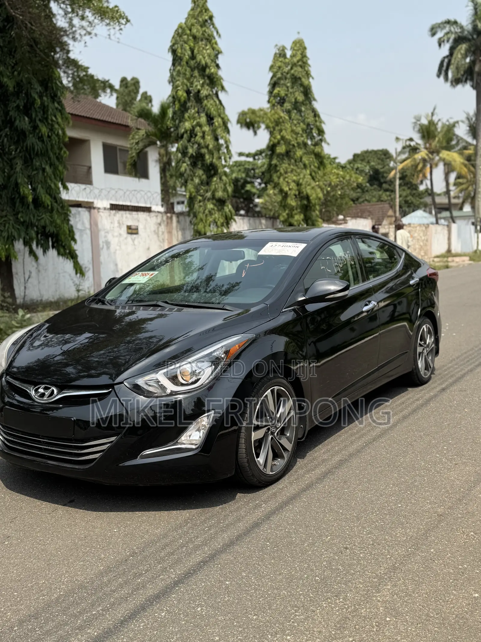 Hyundai Elantra Limited 4dr Sedan (1.8L 4cyl 6A) 2015 Black