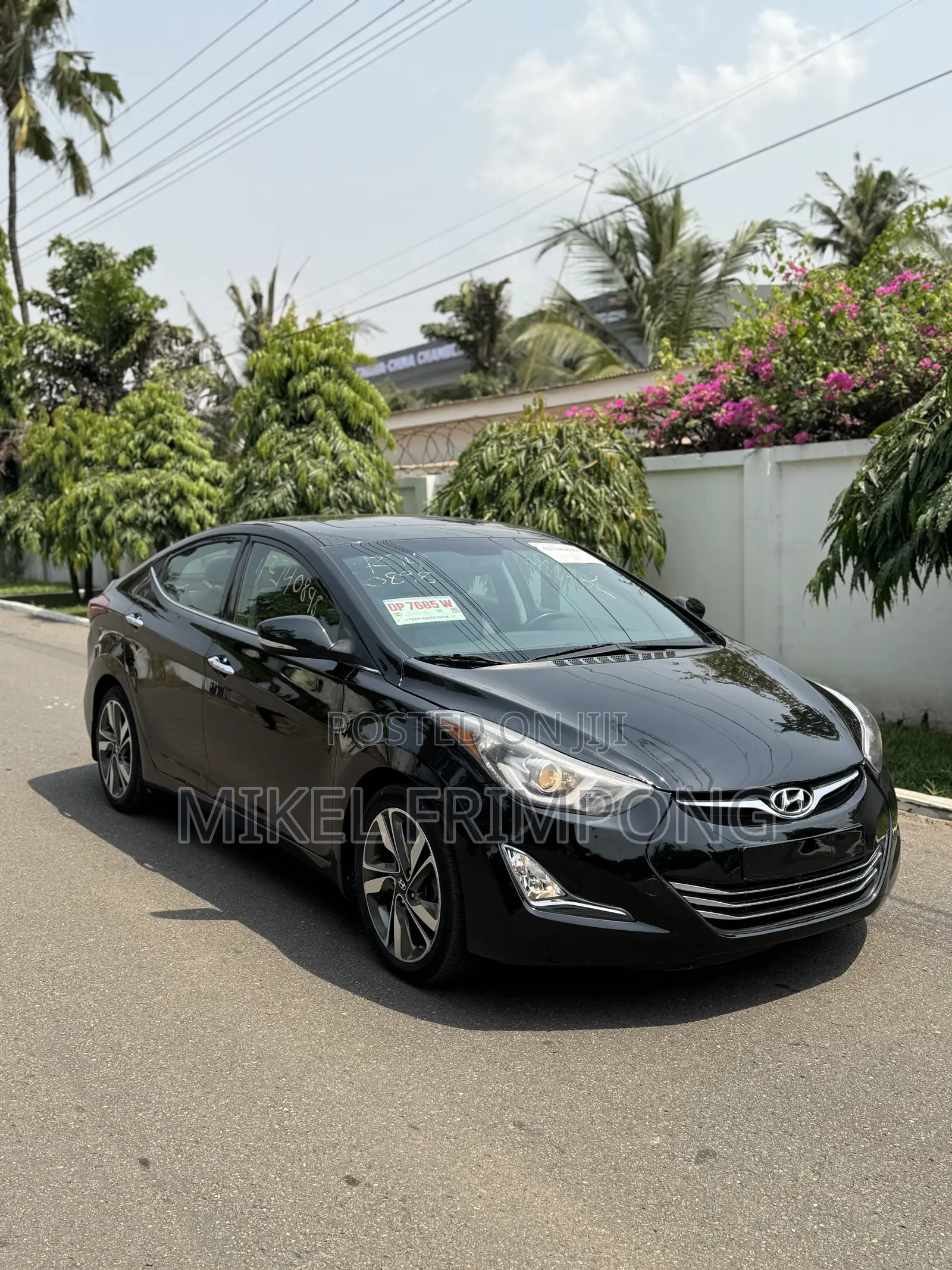 Hyundai Elantra Limited 4dr Sedan (1.8L 4cyl 6A) 2015 Black