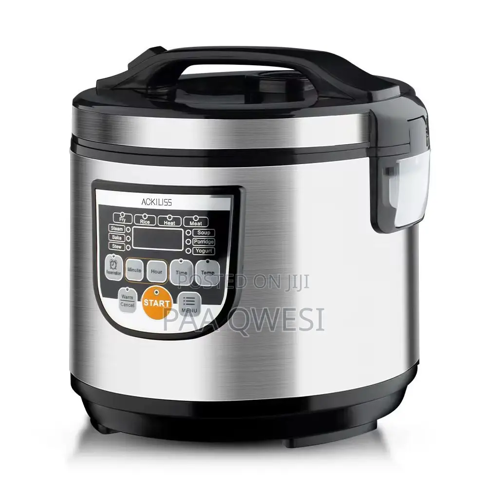 Ackiliss 5.0l Digital Rice Cooker With Timer