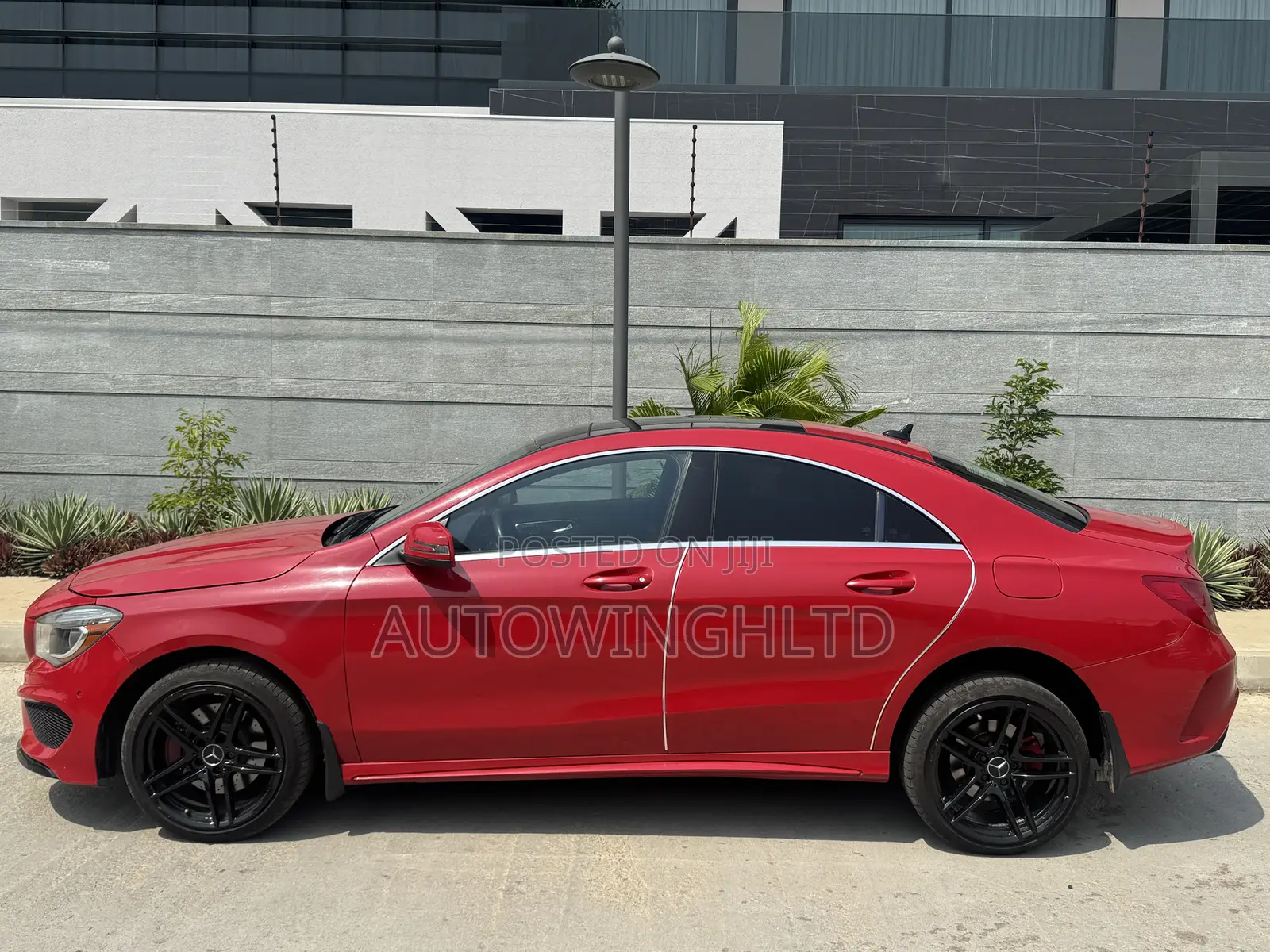 Mercedes-Benz CLA-Class CLA 250 4MATIC Sedan 2014 Red