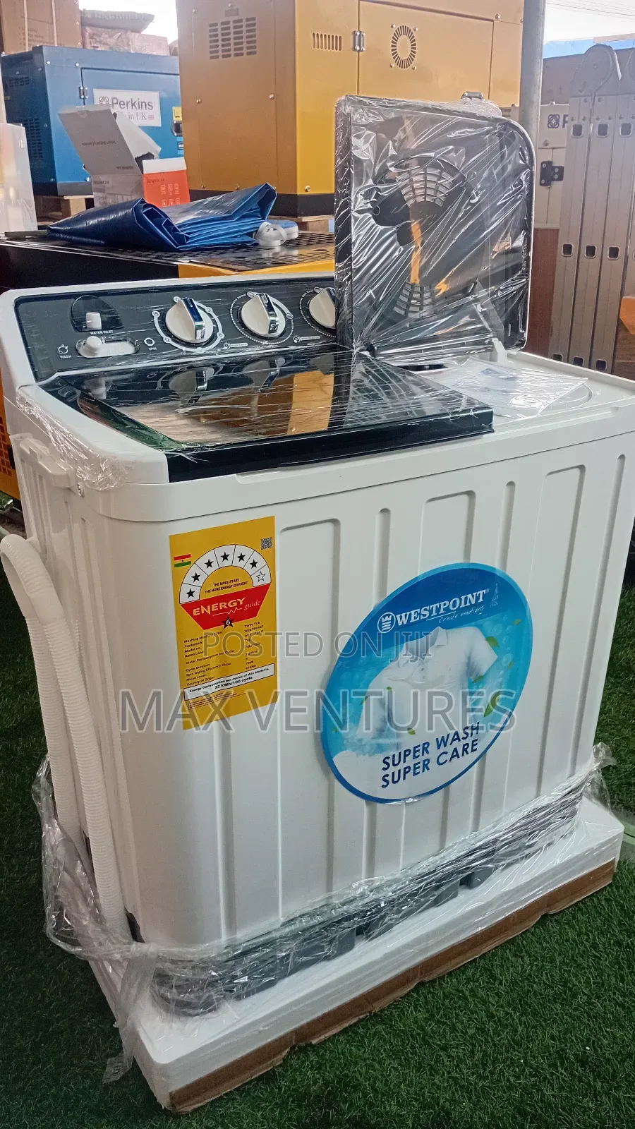 Westpoint 7kg Twin Tub Washing Machine – Super Wash!*