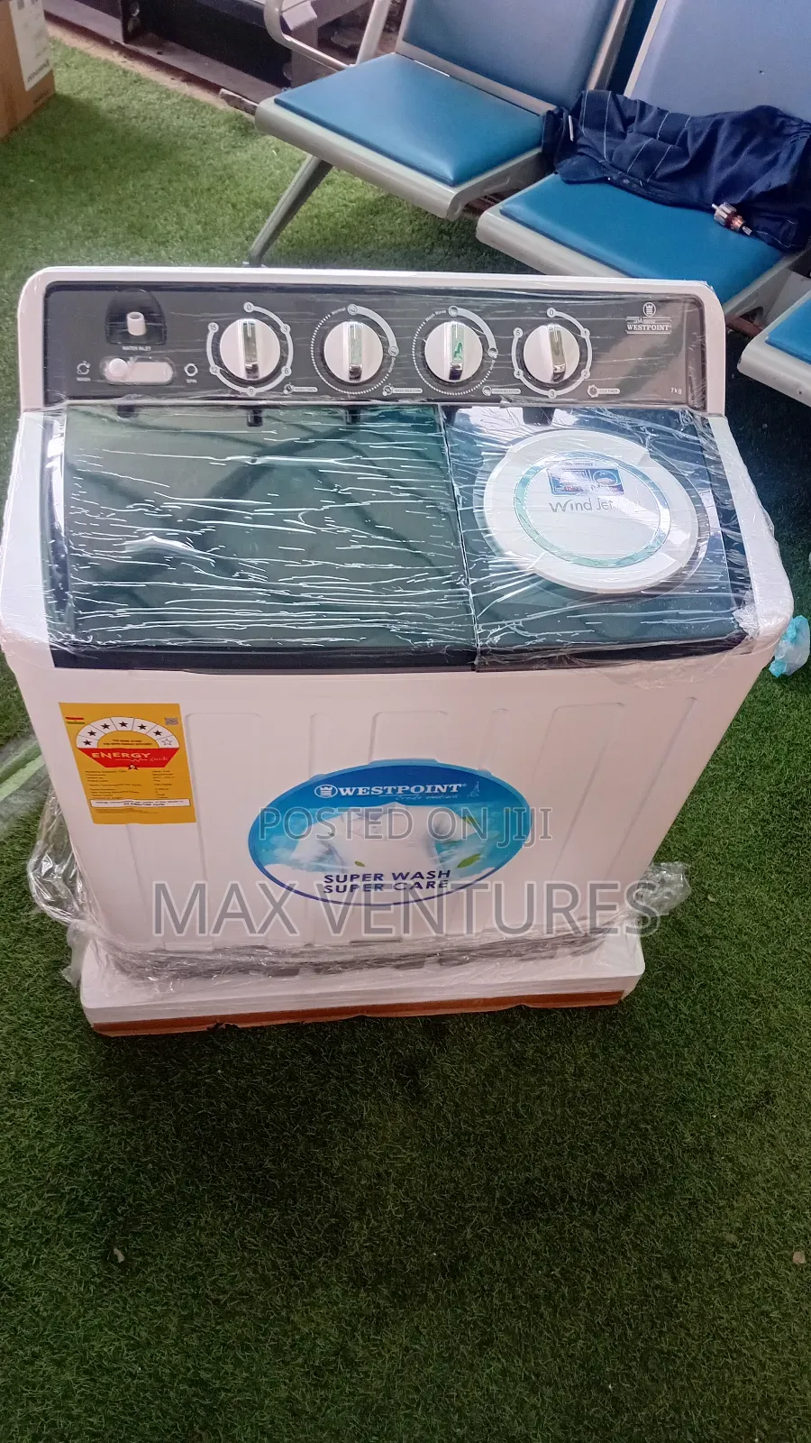 Westpoint Washing Machine 7kg Twin Tub Super Clean
