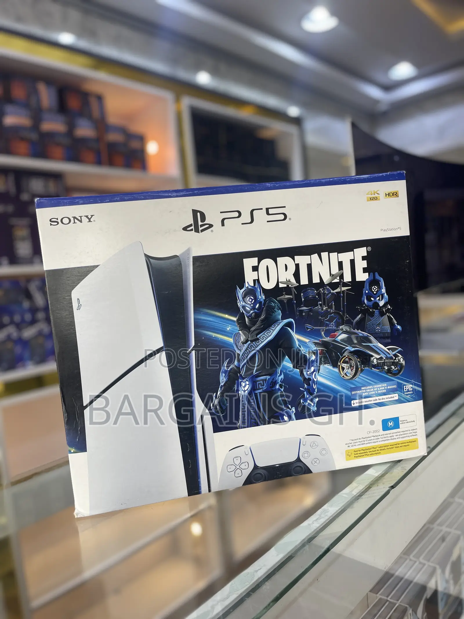 Sony Ps5 Slim Disk Edition 1tb (Fortnite Branded)