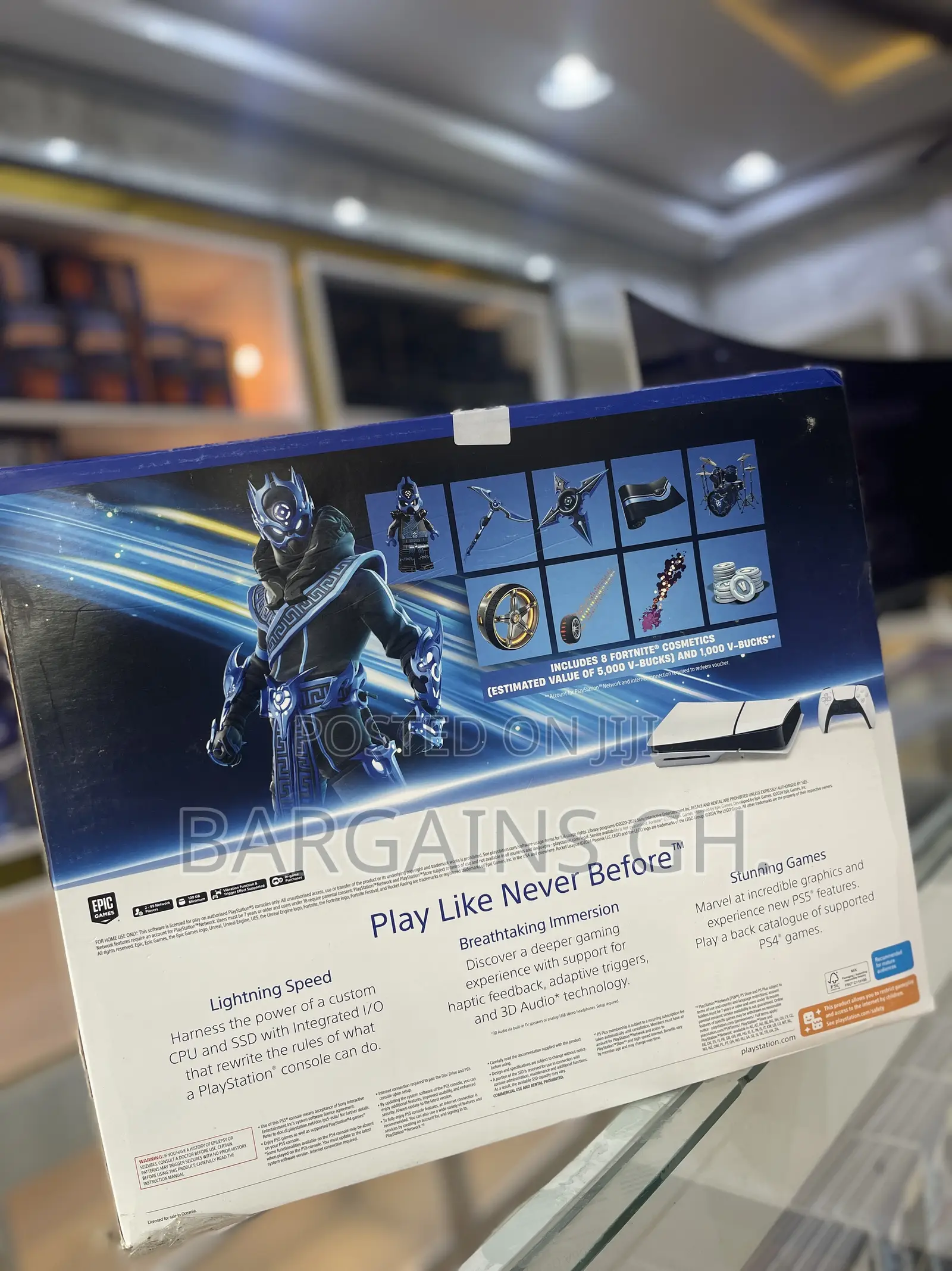 Sony Ps5 Slim Disk Edition 1tb (Fortnite Branded)