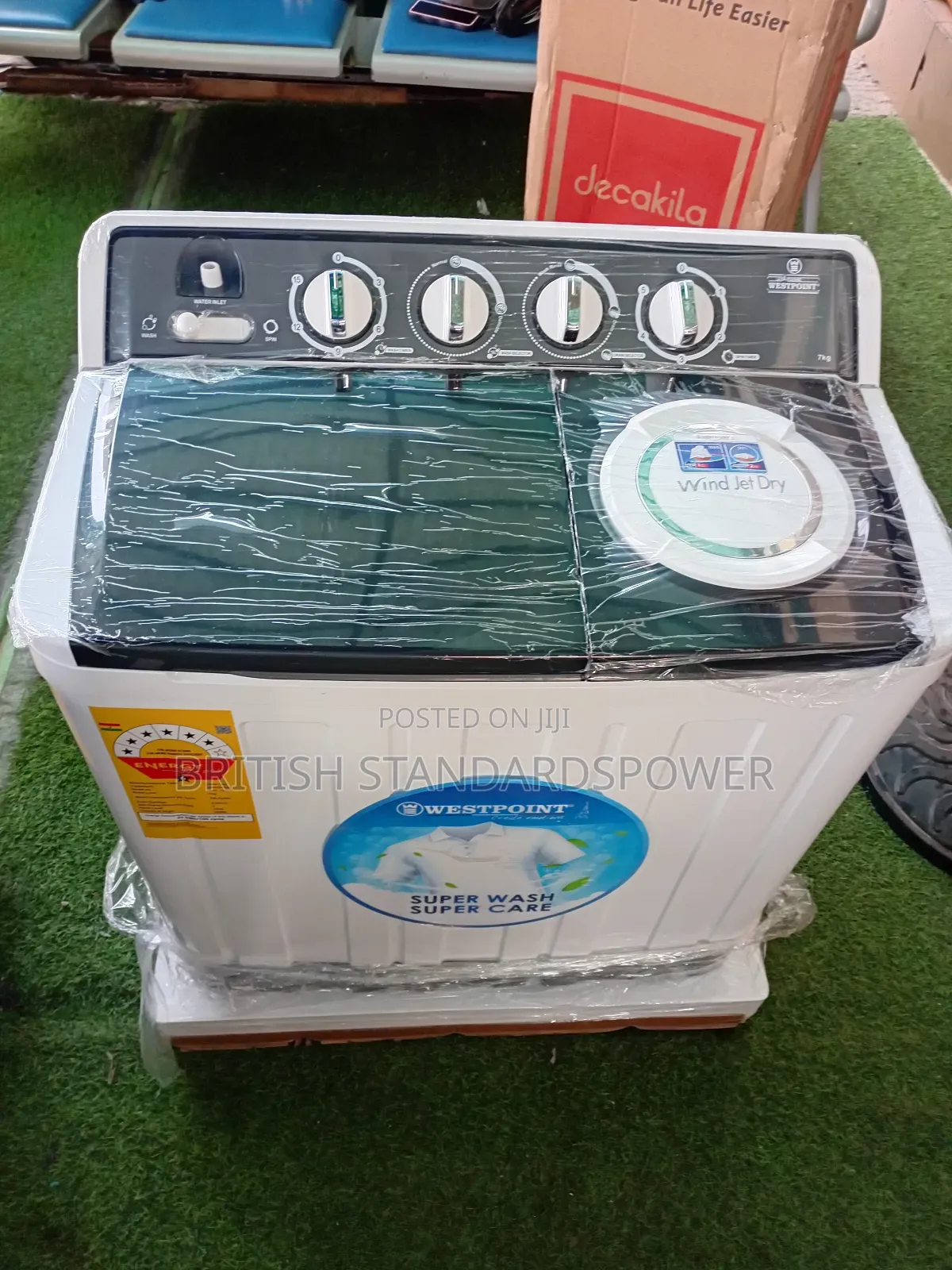7kg Westpoint Soft Life Twin Tub Semi Automatic at 7kg Washing Machine
