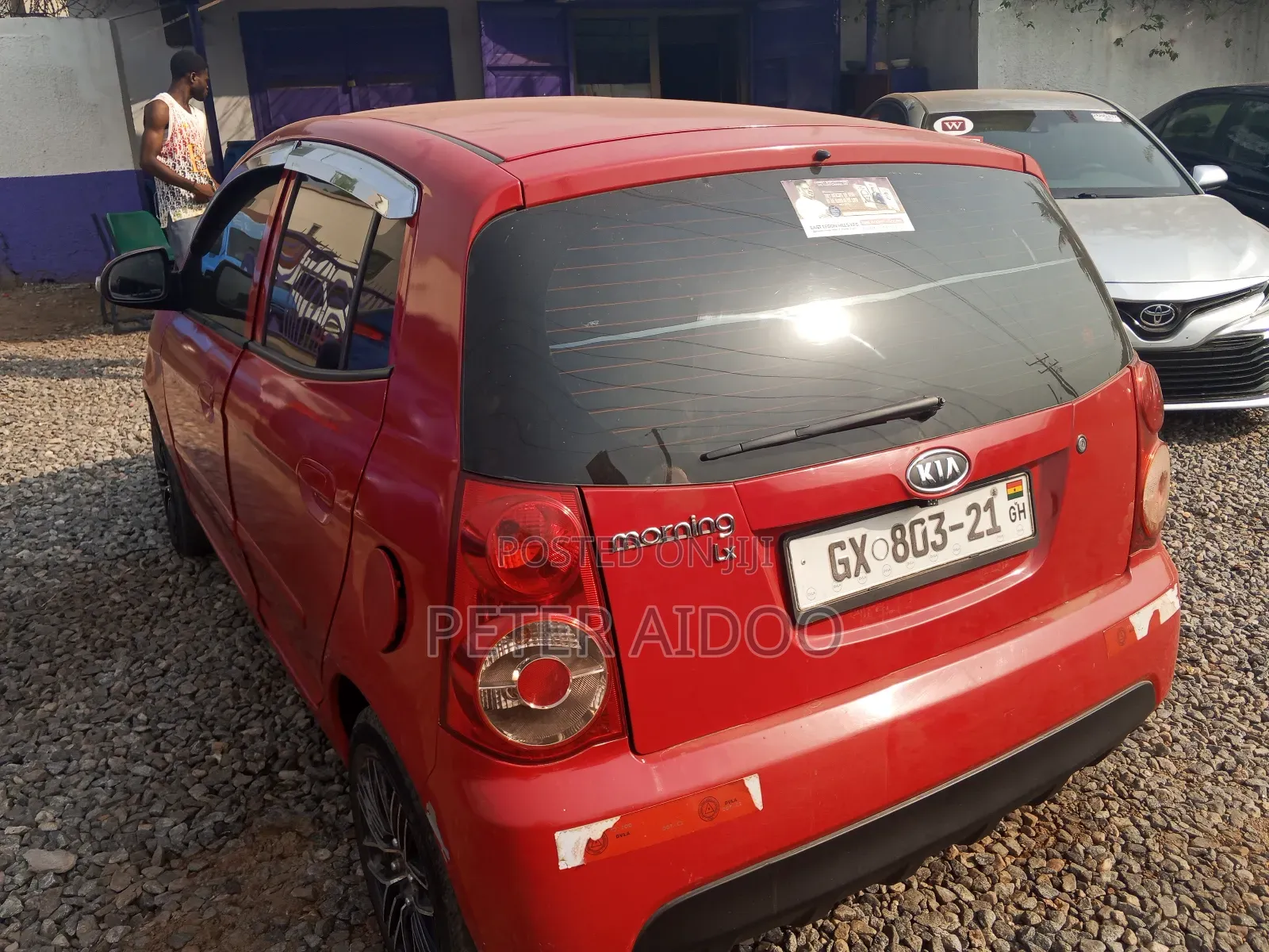 Kia Morning 2010 Red