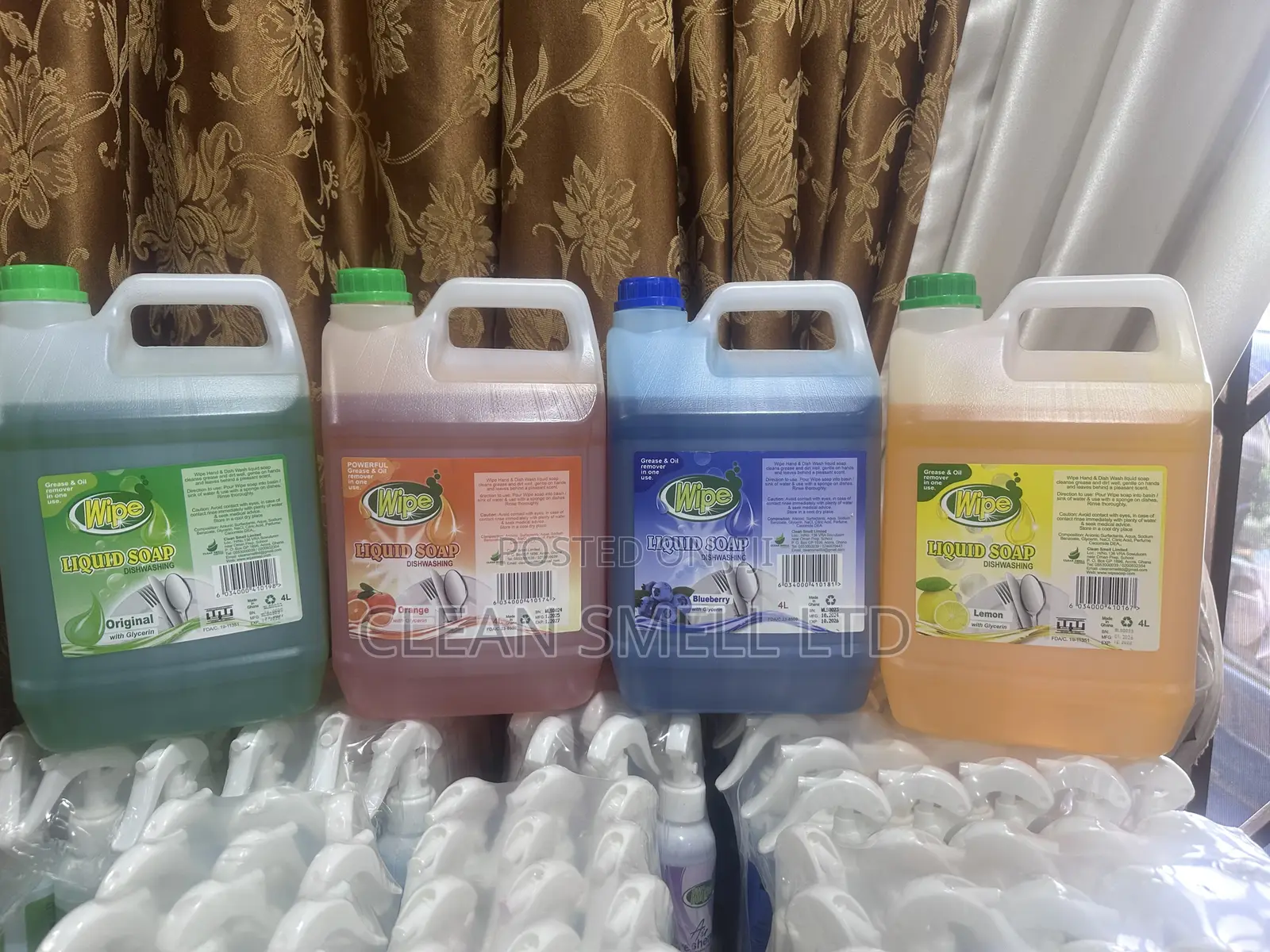4l Wipe Liquid Soap