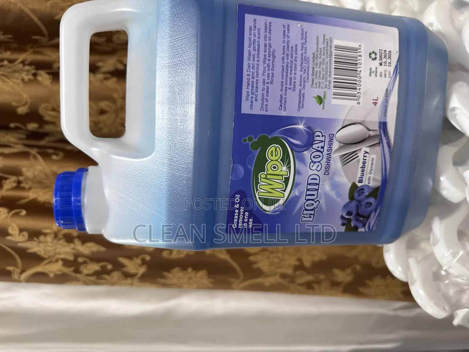 4l Wipe Liquid Soap