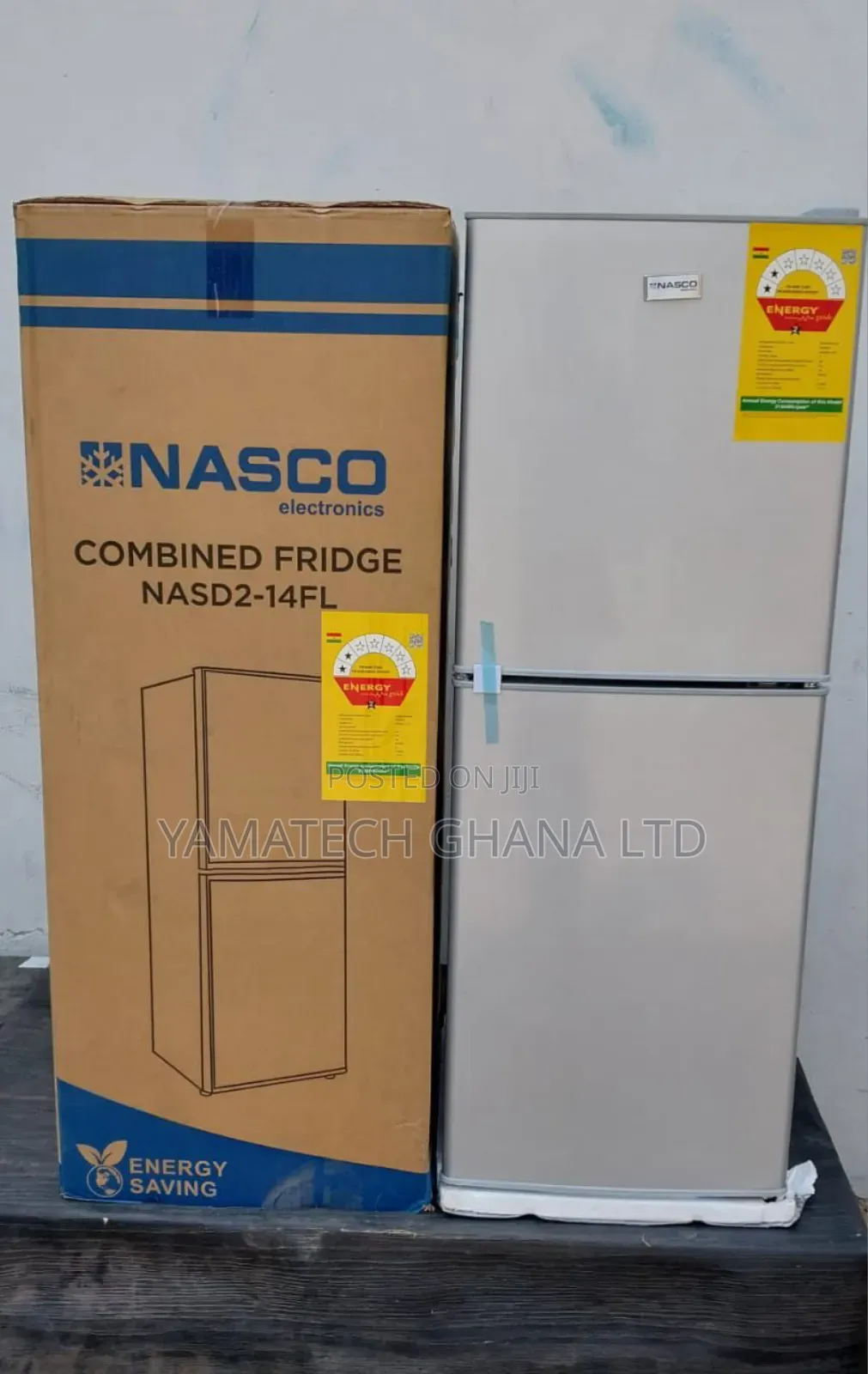 Nasco 116 Litre Fridge With Bottom Freezer